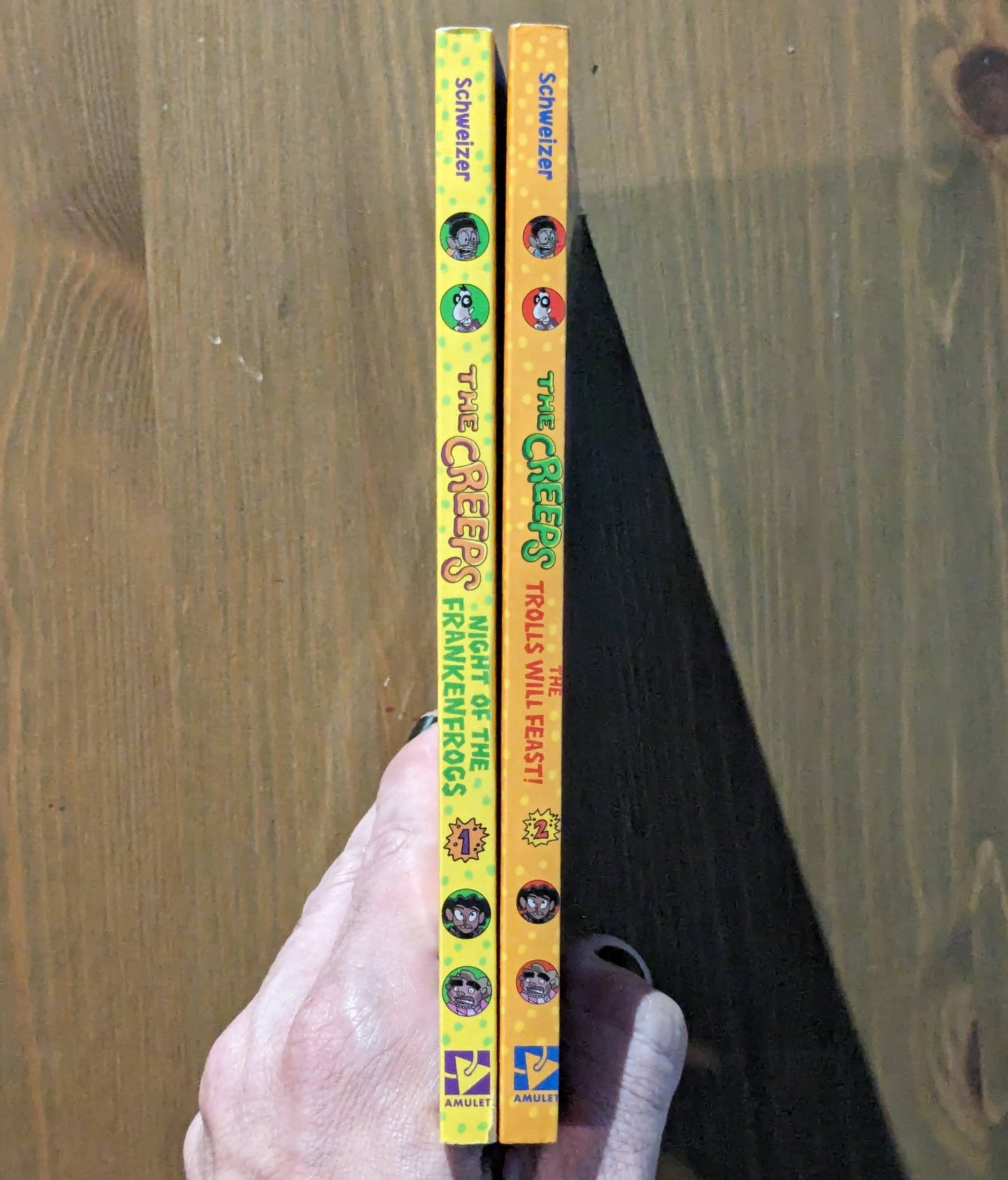 Creeps, The (#1-2 Set Autographed by Author) Chris Schweizer