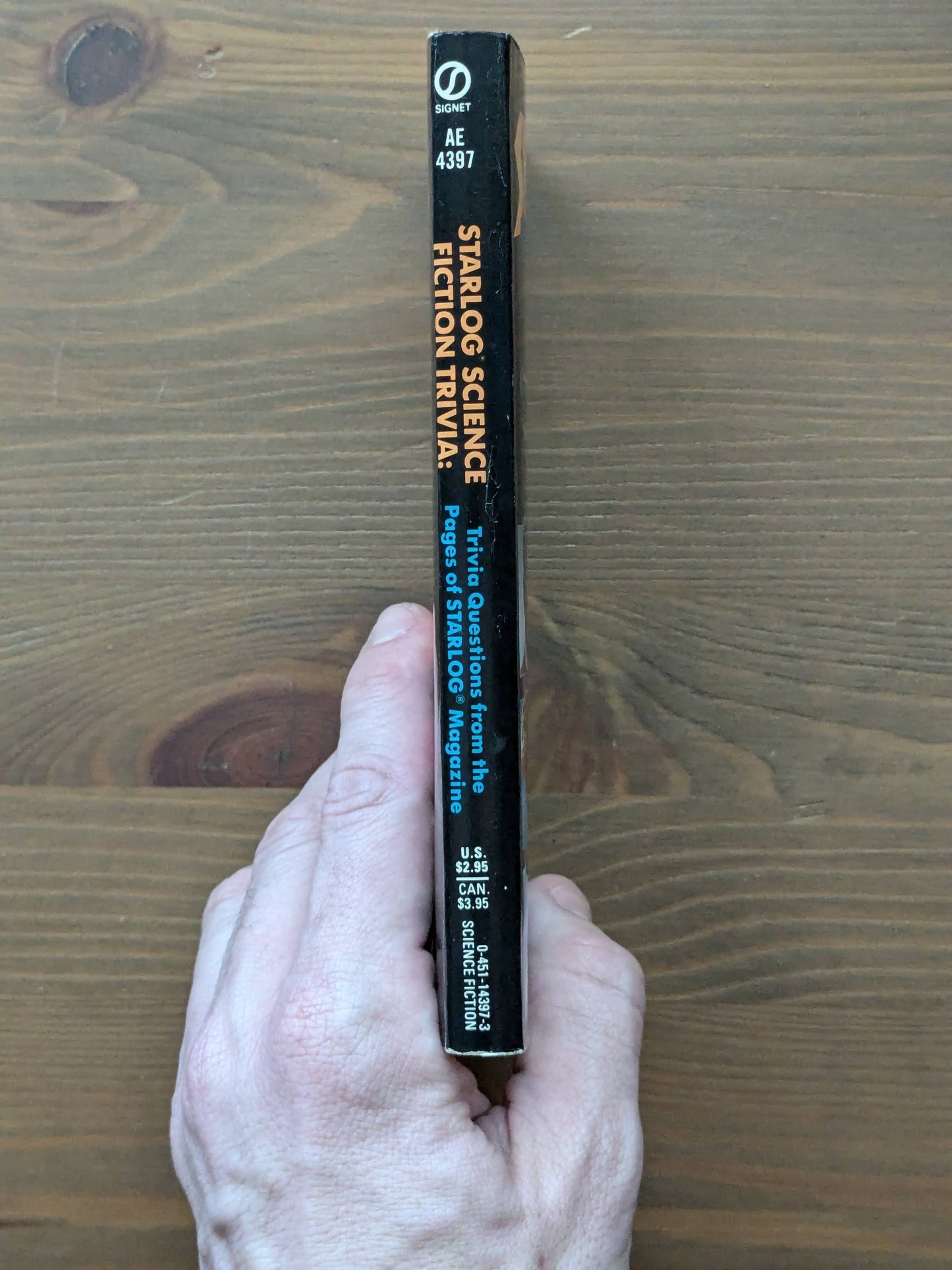 Starlog Science Fiction Trivia (Vintage Paperback) David Hutchison