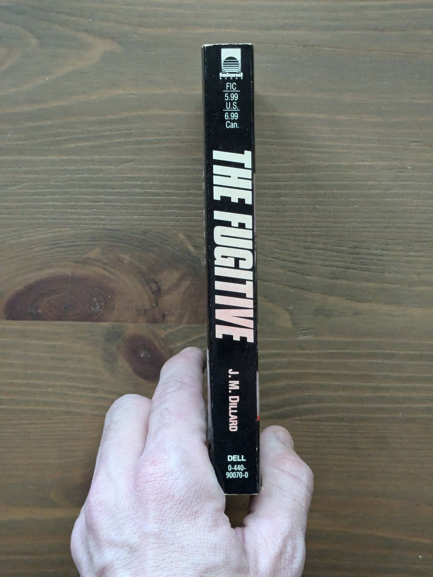 Fugitive, The (Movie Tie-In Edition) by J.M. Dillard - Vintage Paperback