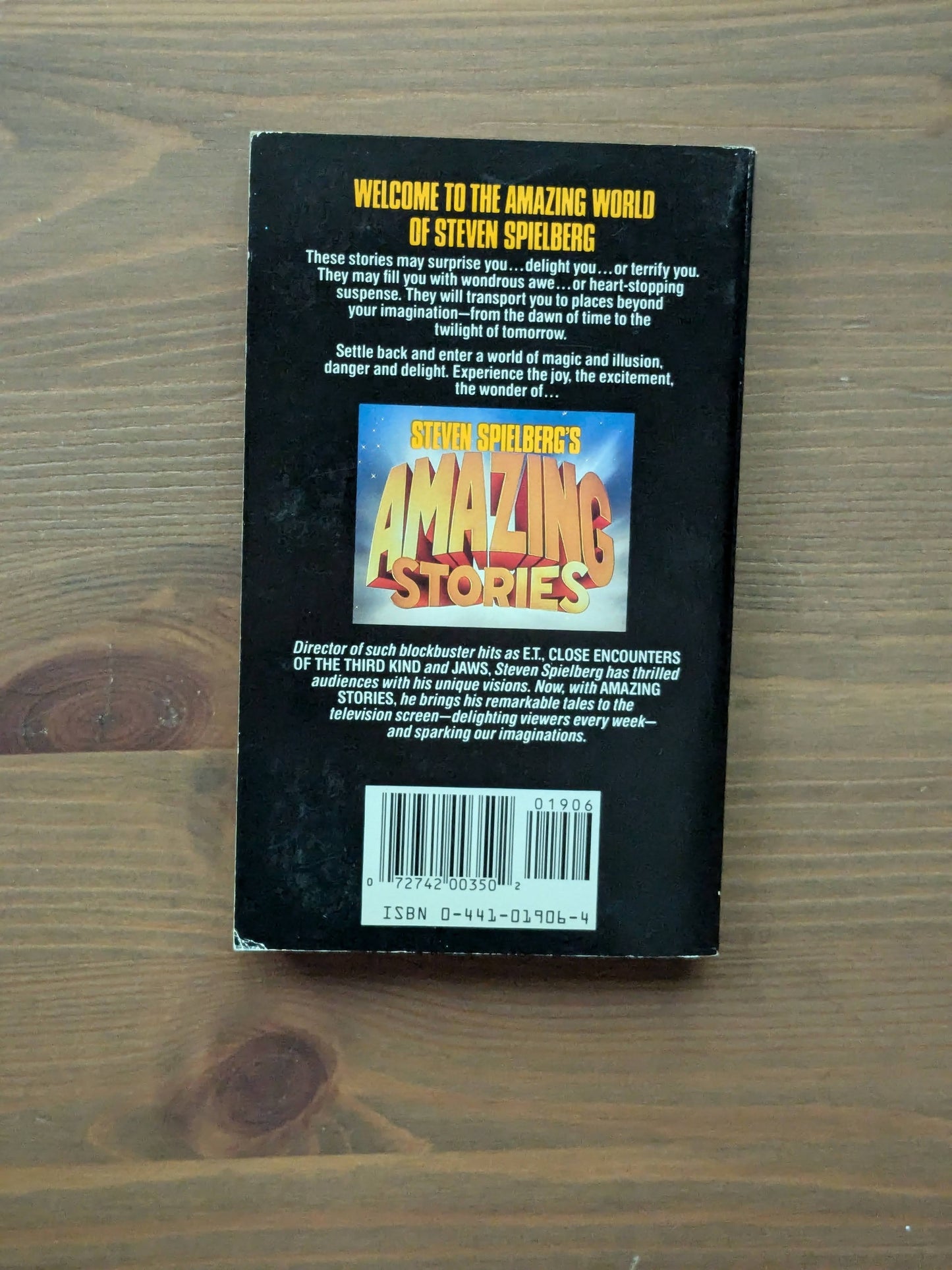Steven Spielberg's Amazing Stories (Vintage Paperback) by Steven Bauer