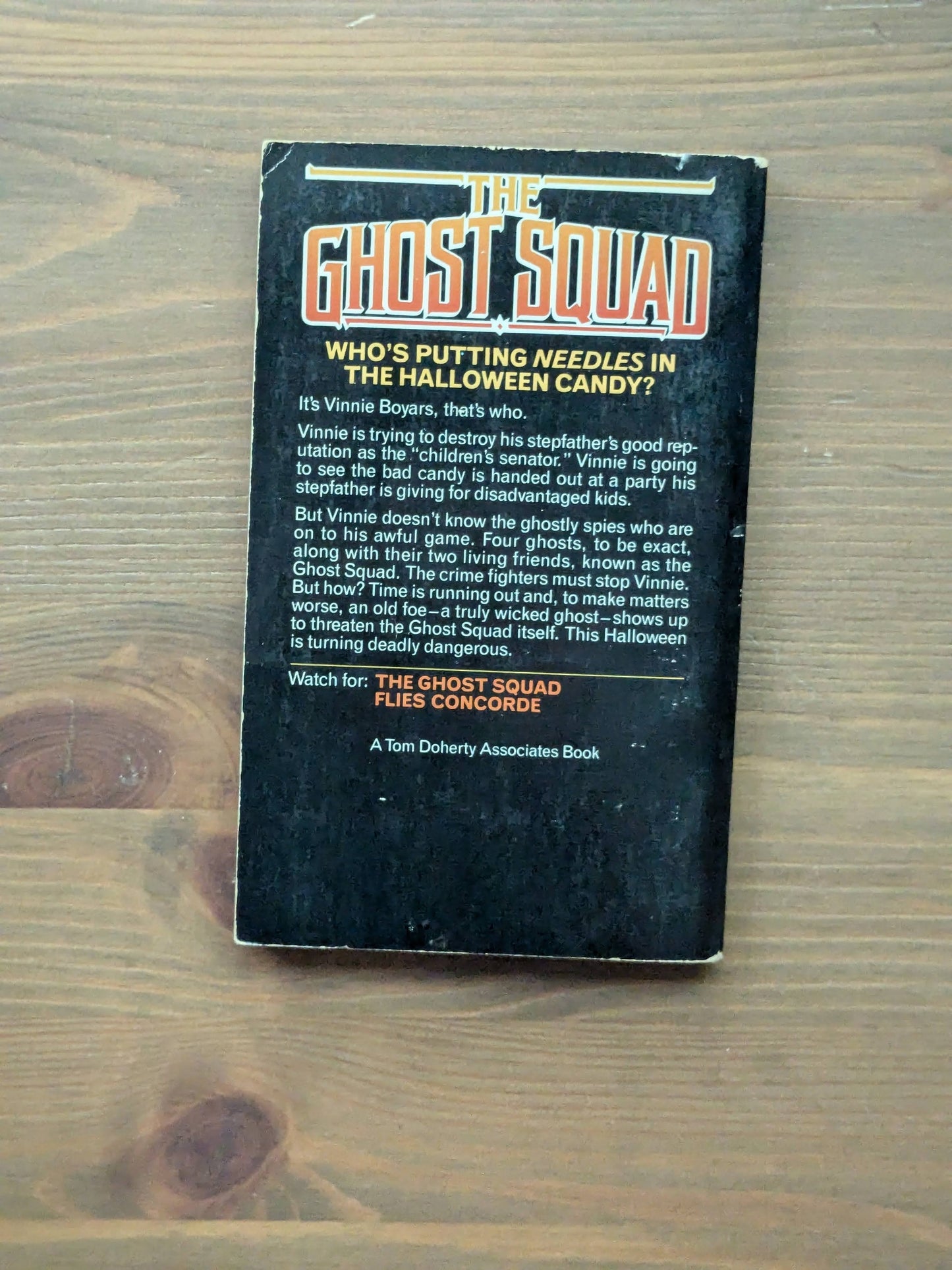 Ghost Squad and the Halloween Conspiracy (Ghost Squad #3) by E.W. Hildick - Vintage Paperback