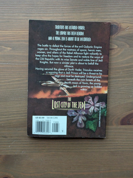 Lost City of the Jedi, The (Star Wars: Jedi Prince #2) by Paul Davids, Hollace Davids