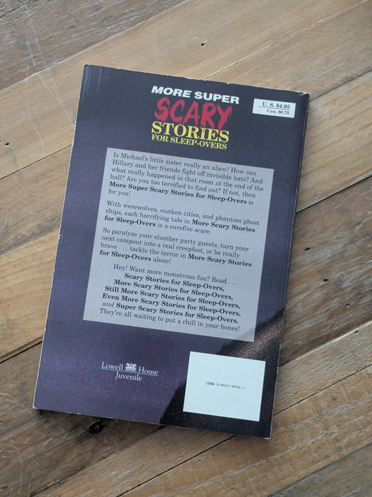 More Super (Scary Stories for Sleep-Overs #6) by Q.L. Pearce - Vintage Paperback