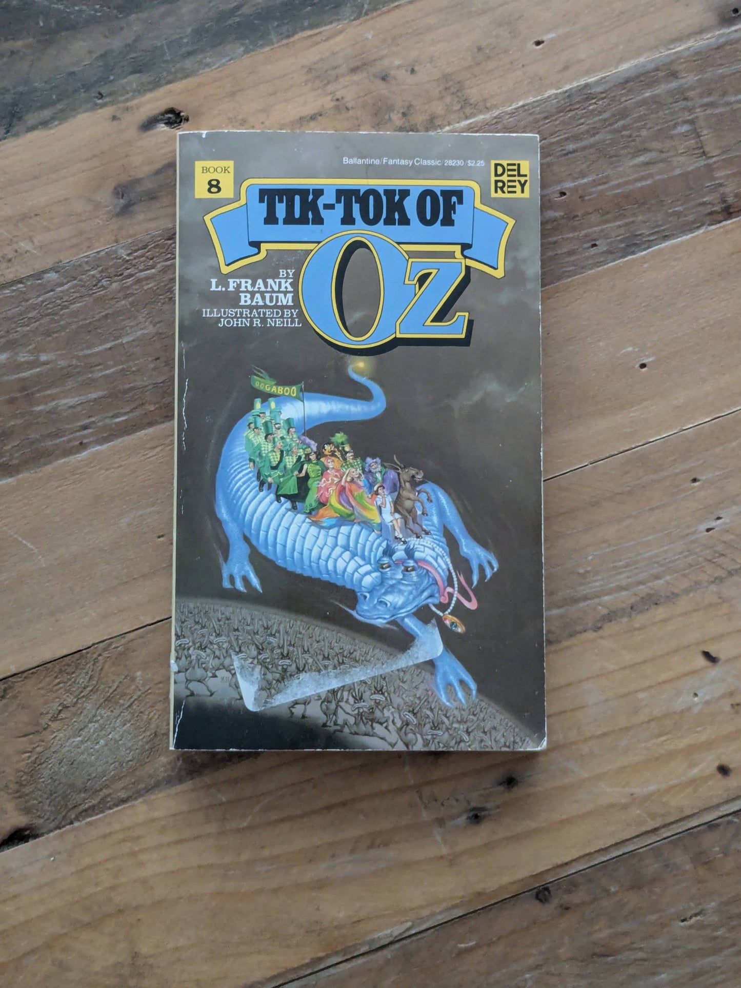 Tik-Tok of Oz (Wizard of Oz #8) by L. Frank Baum - Vintage Paperback