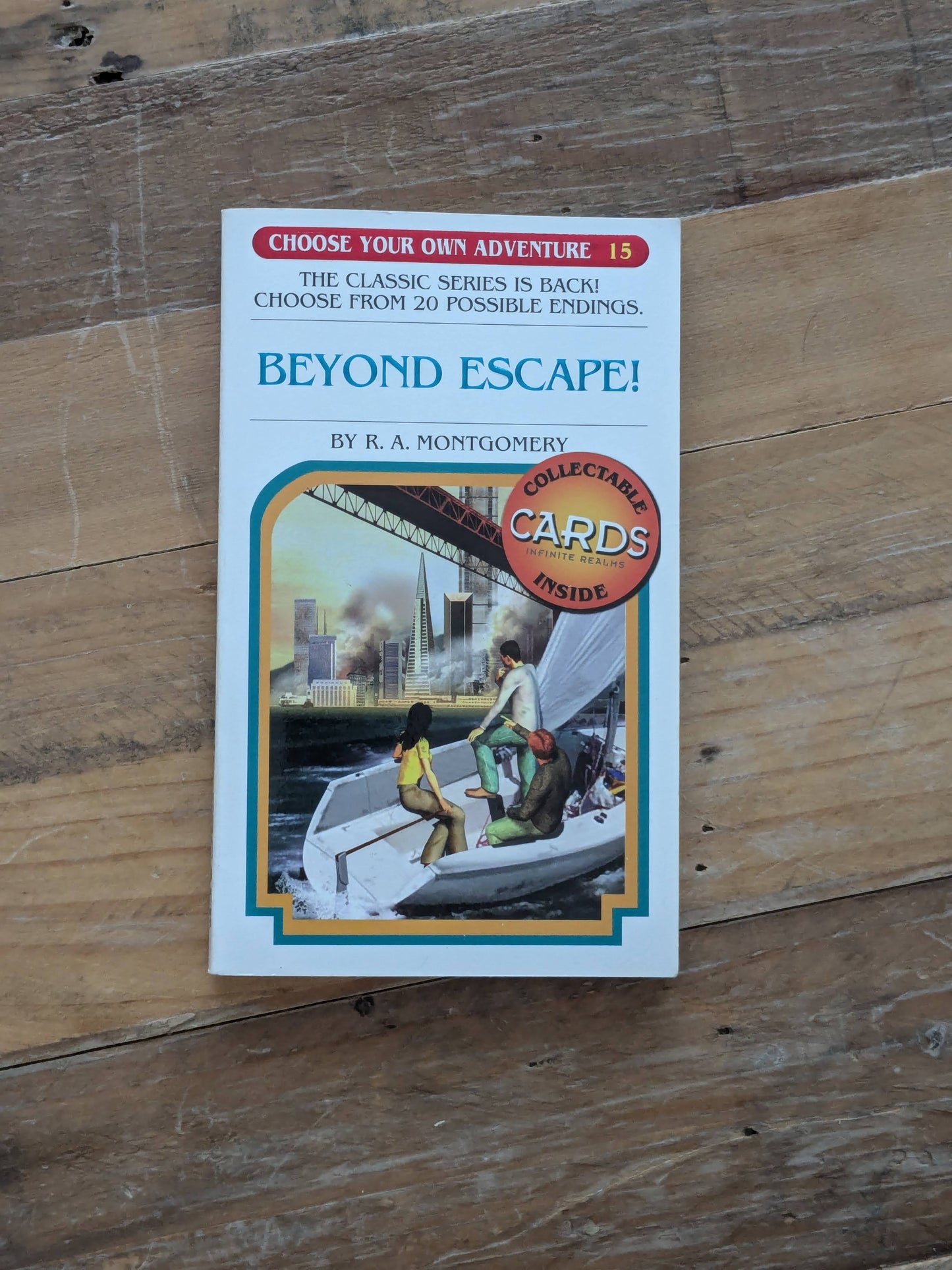 Beyond Escape! (Choose Your Own Adventure #20) with Collectible Cards - R.A. Montgomery