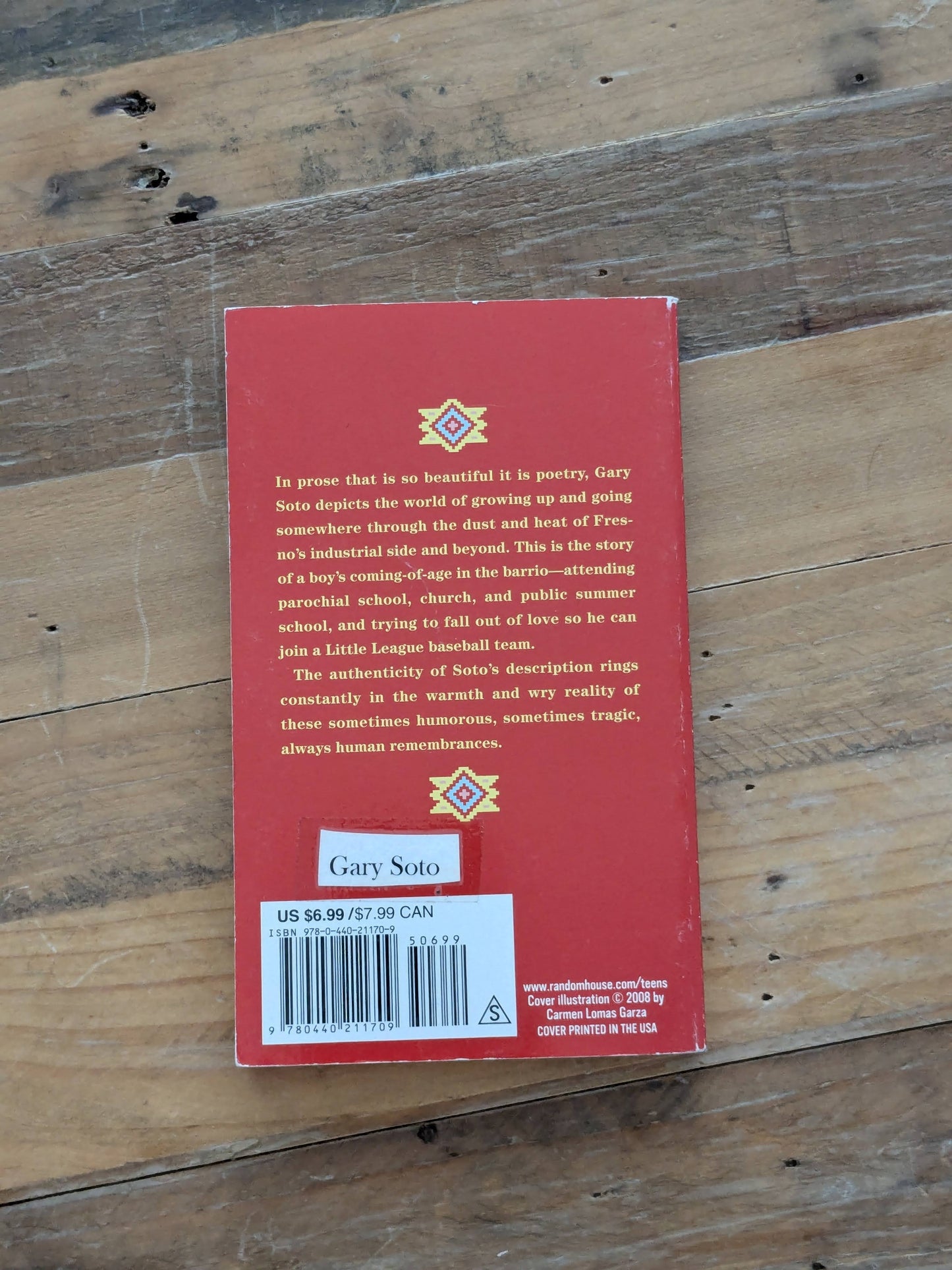 Living Up the Street (Paperback) by Gary Soto