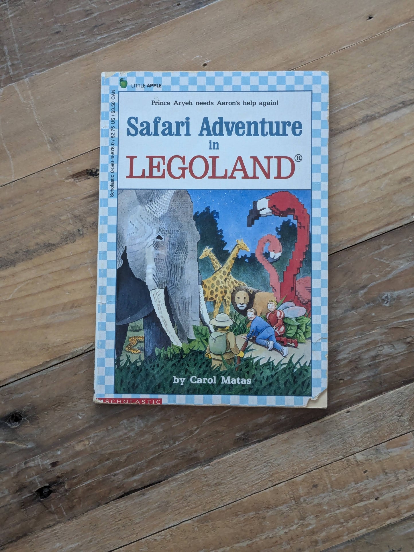 Safari Adventure in Legoland (Vintage Paperback) by Carol Matas