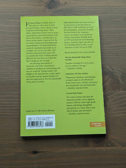 Switcharound (Caroline Tate #2) by Lois Lowry - Vintage Paperback