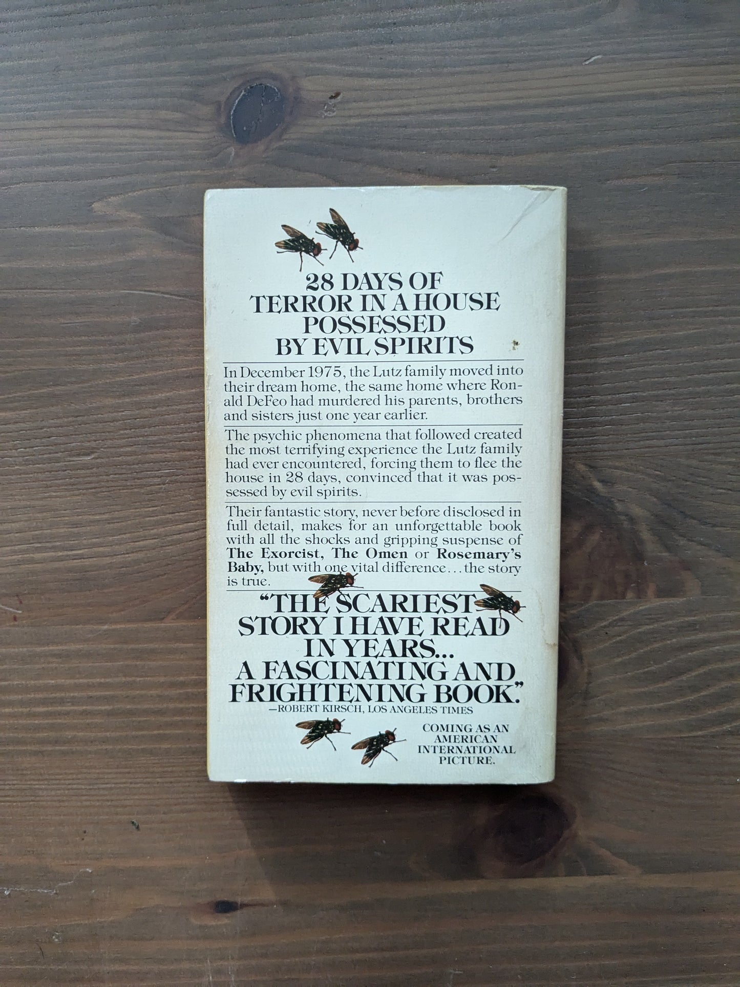 Amityville Horror, The (Vintage Paperback) by Jay Anson