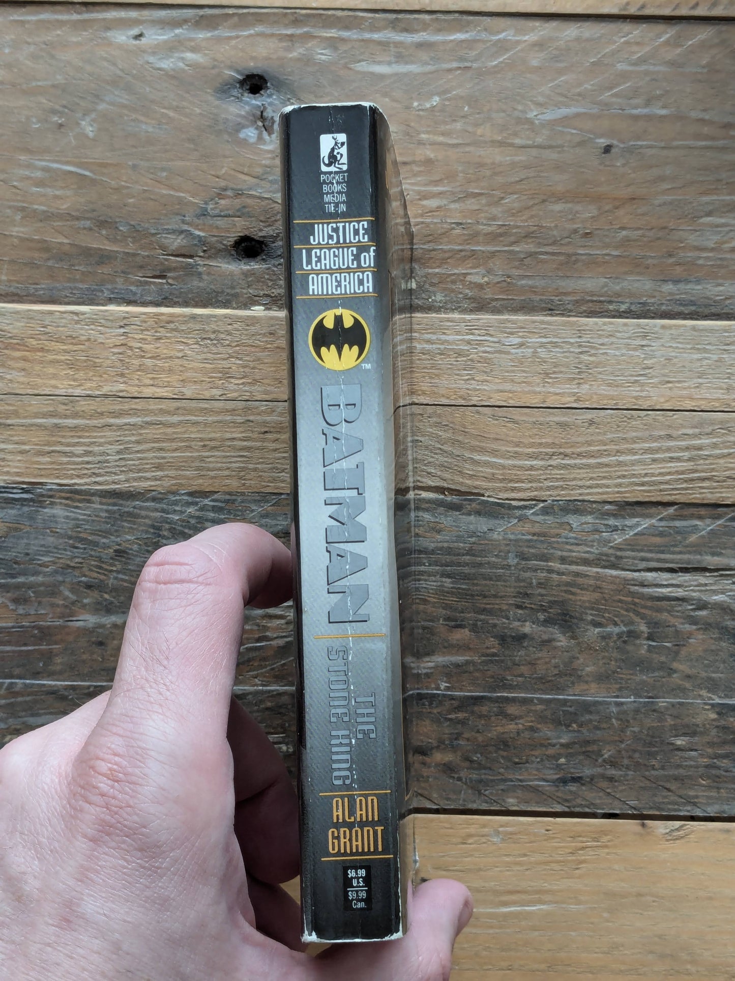 Batman: The Stone King (Justice League of America #2) by Alan Grant, Mark Schultz - Vintage Paperback