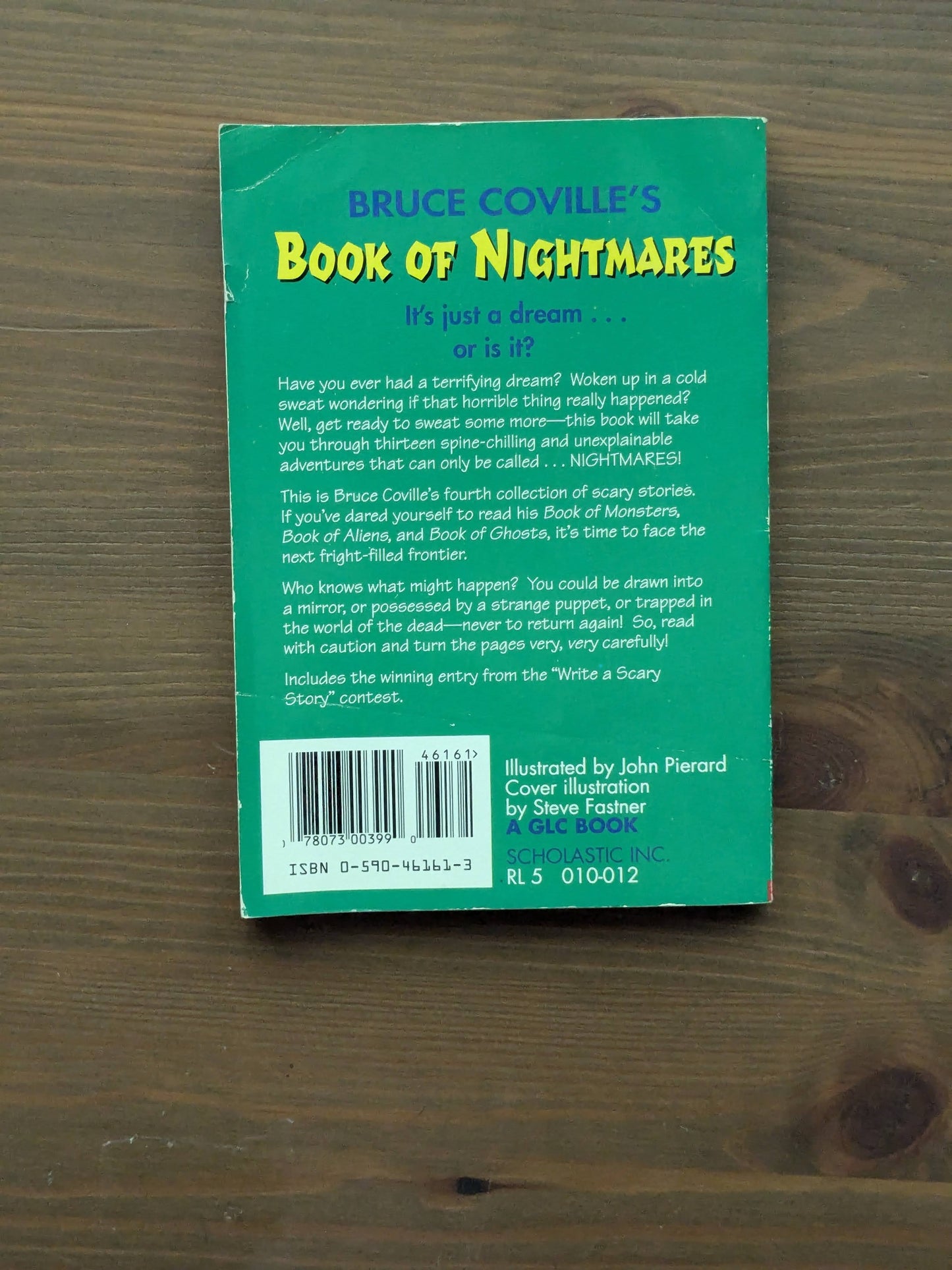 Bruce Coville's Book of Nightmares (Vintage Paperback Anthology) Tales to Make You Scream