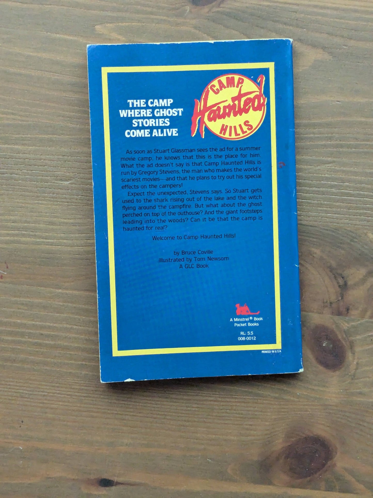 How I Survived My Summer Vacation (Camp Haunted Hills #1) by Bruce Coville - Vintage Paperback