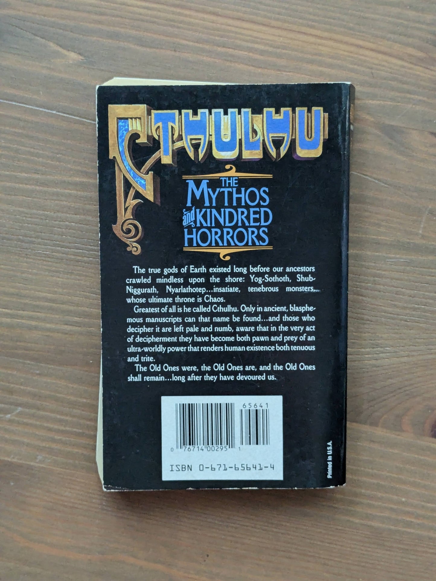 Cthulhu: The Mythos and Kindred Horrors (Vintage Paperback) by Robert E. Howard, David Drake