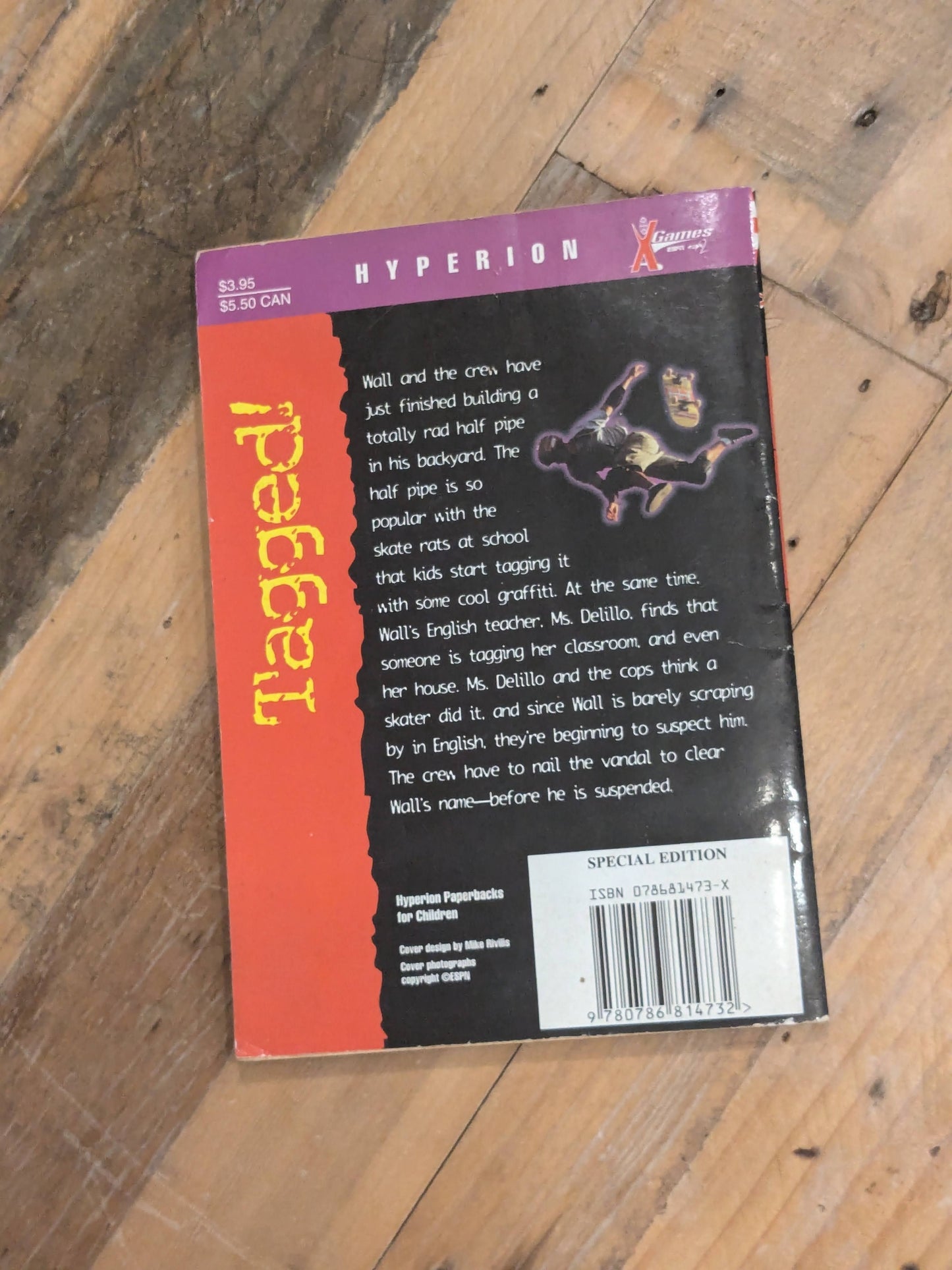 Half Pipe Rip-Off (X Games Xtreme Mysteries #4) by Laban Carrick Hill - Vintage Paperback