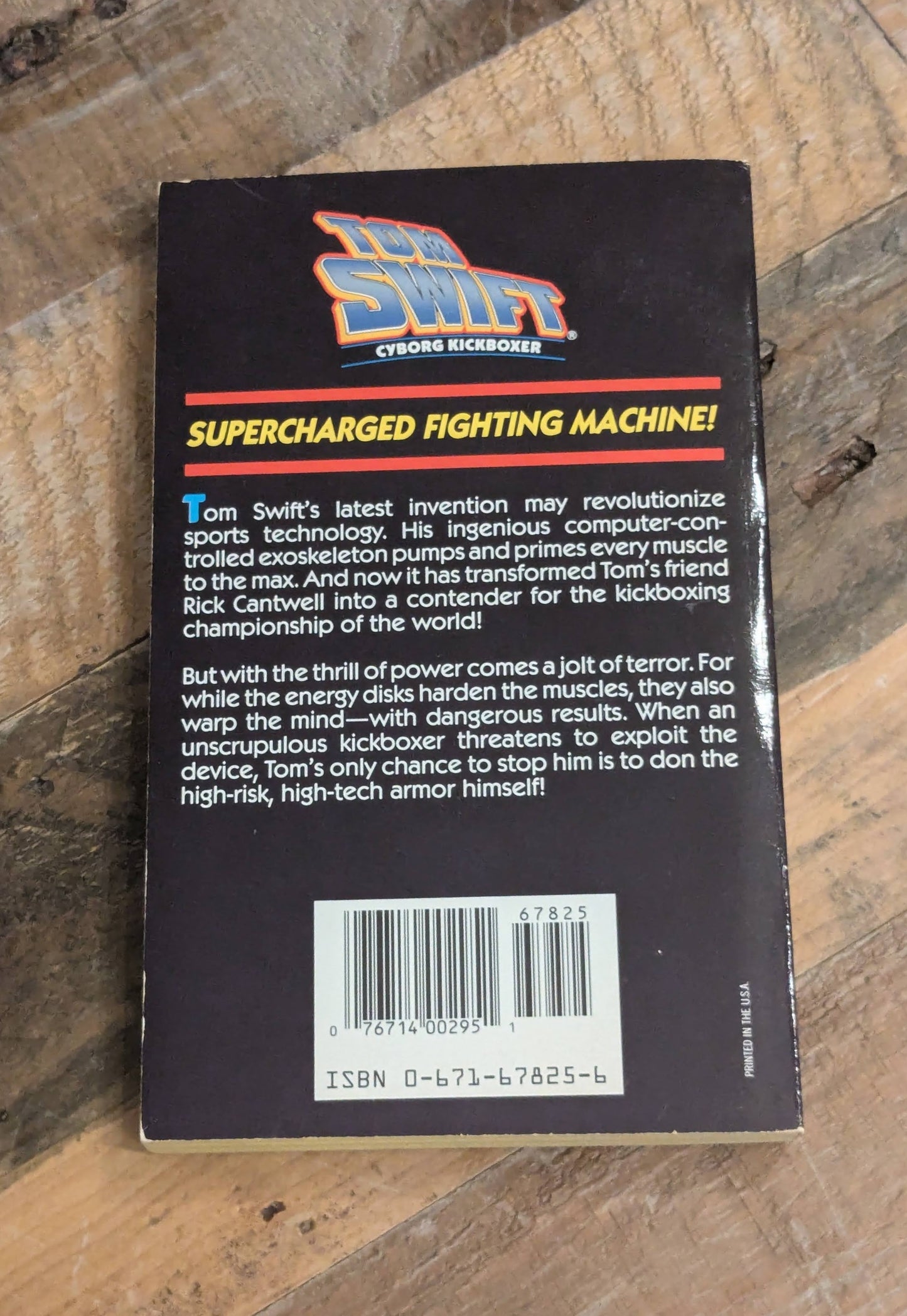 Cyborg Kickboxer (Tom Swift IV #3) by Victor Appleton, Steven Grant