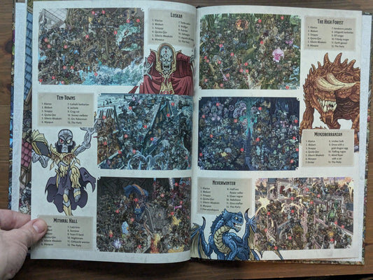 Dungeons & Dragons: Behold! A Search and Find Adventure (Hardcover)