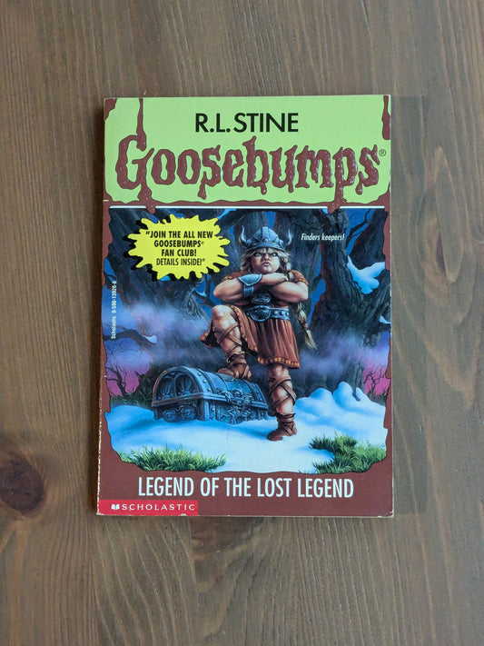 Legend of the Lost Legend (Goosebumps #47) by R.L. Stine - Vintage Paperback