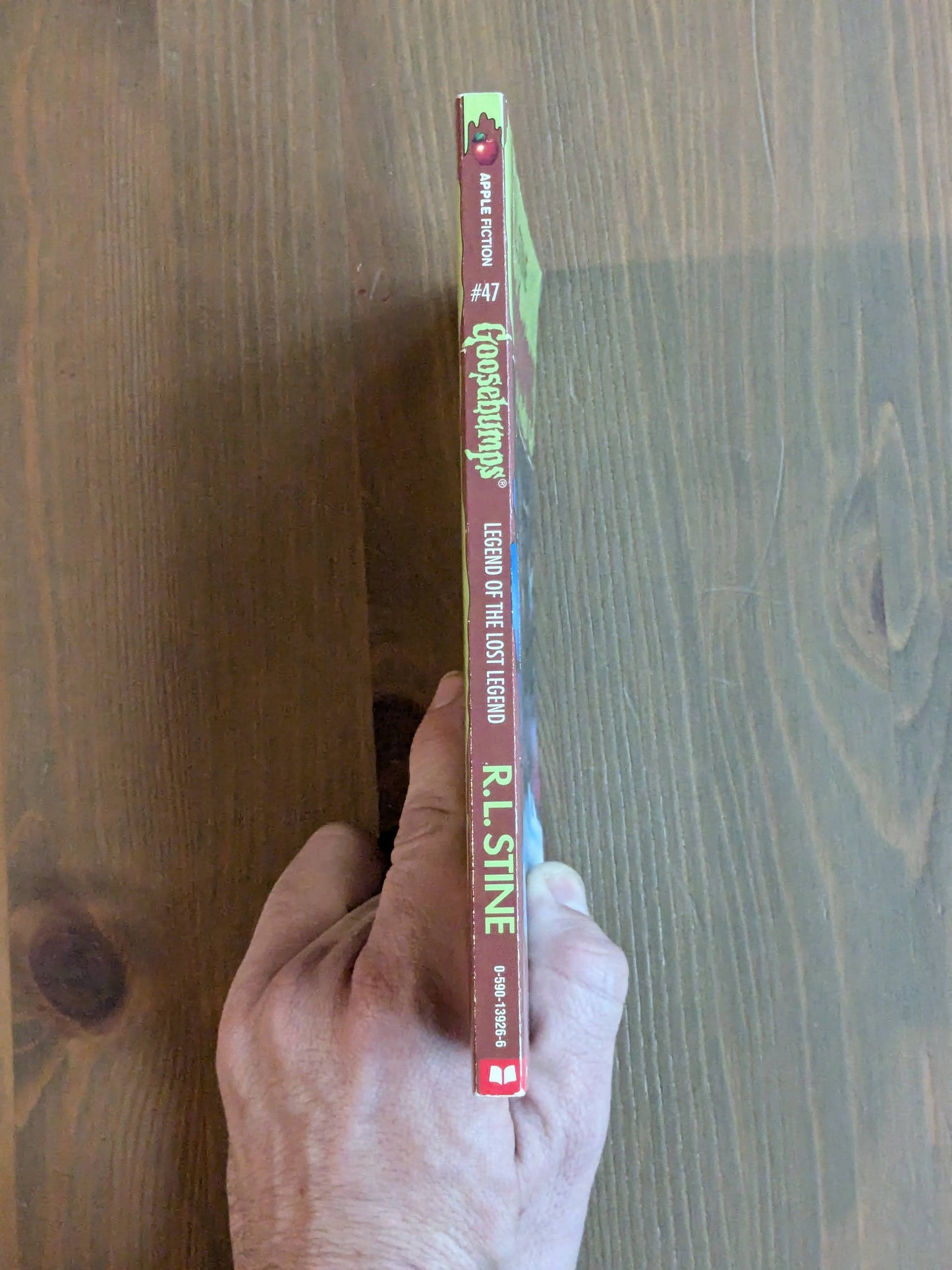 Legend of the Lost Legend (Goosebumps #47) by R.L. Stine - Vintage Paperback