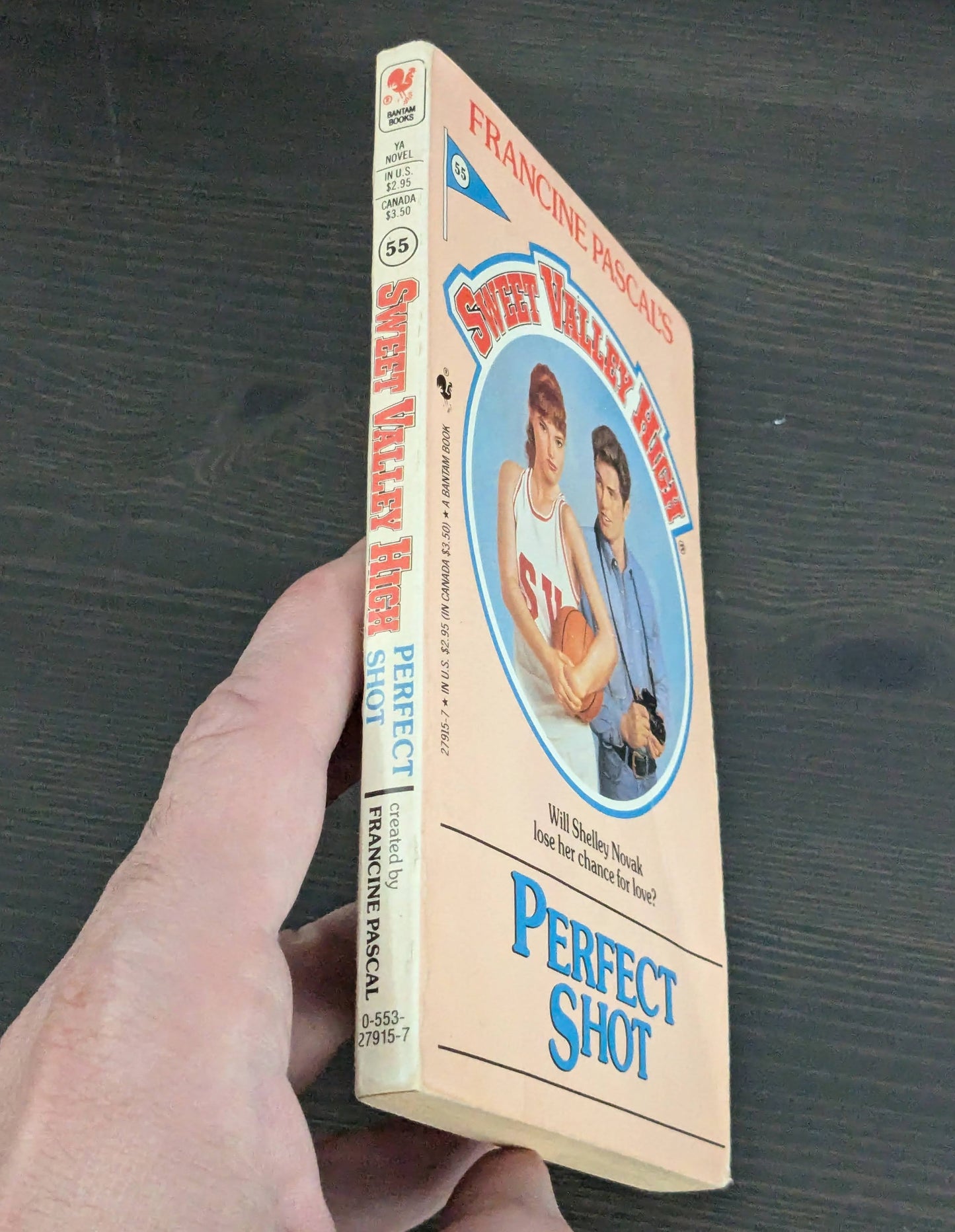 Perfect Shot (Sweet Valley High #55) by Francine Pascal (Creator), Kate William - Vintage Paperback