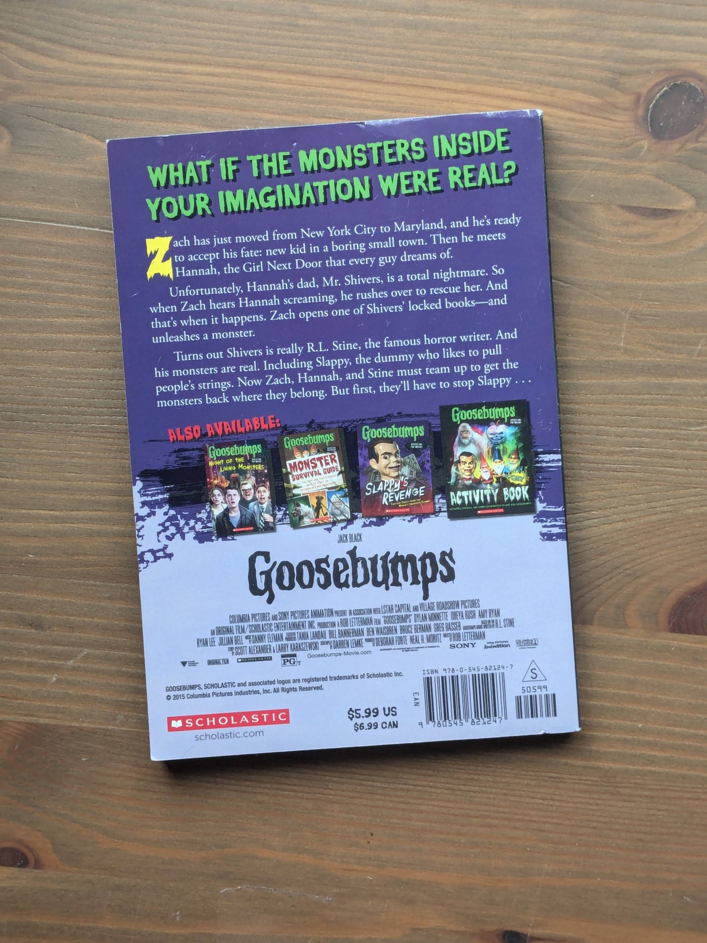 Goosebumps: Movie Novel (Paperback) by R.L. Stine