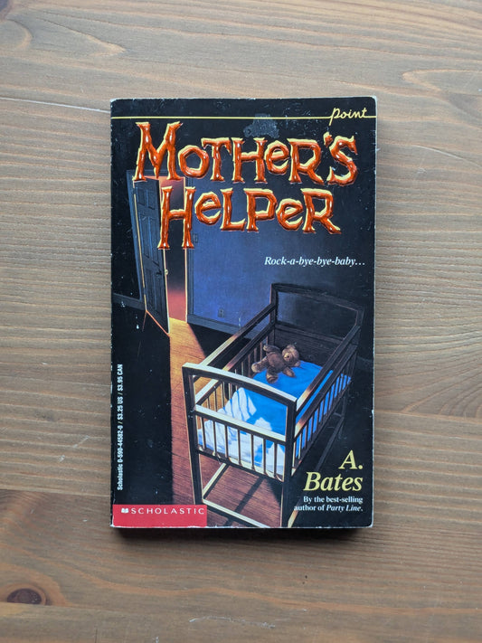 Mother's Helper (Point Horror) by A. Bates - Vintage Paperback