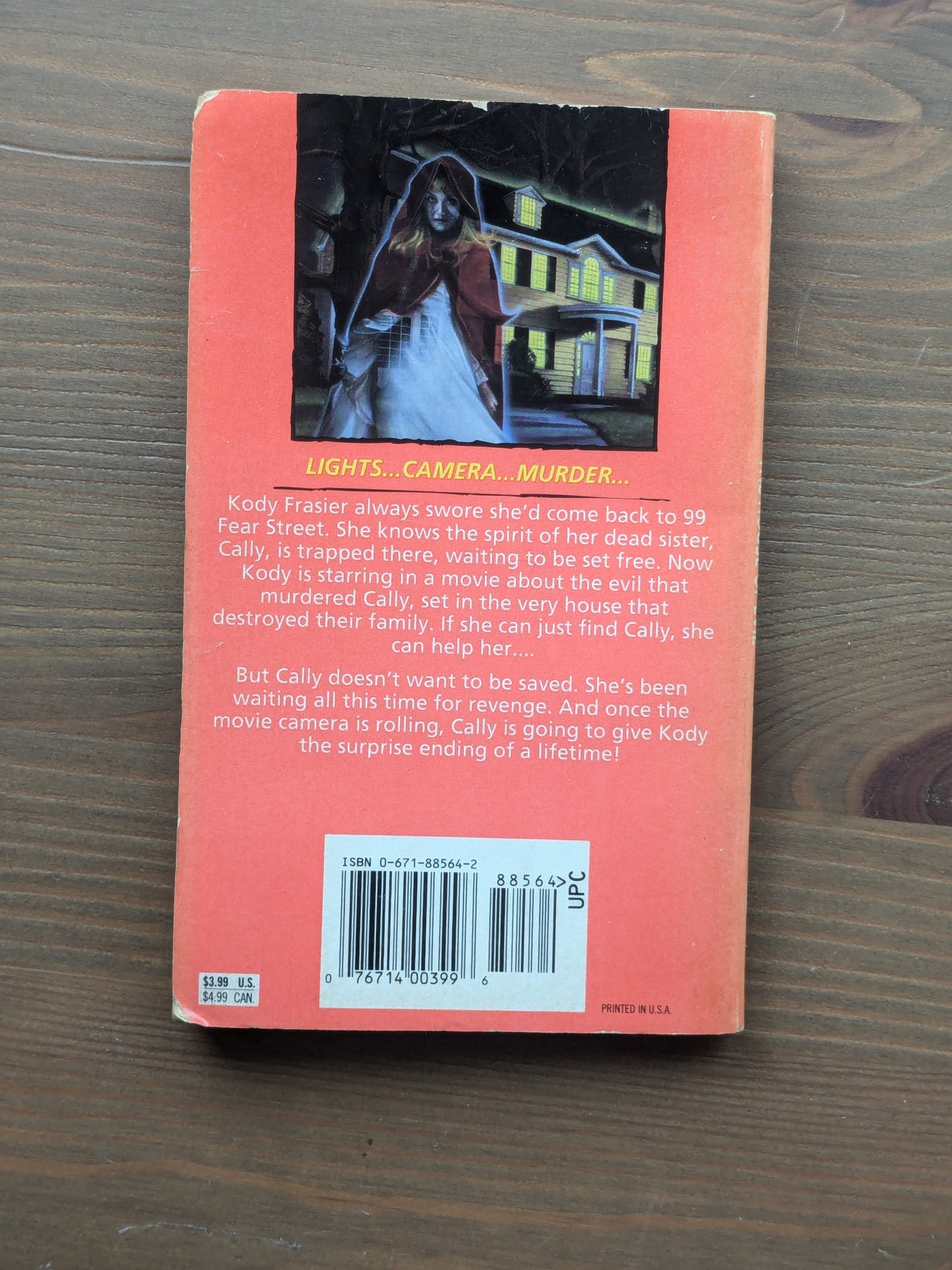 Third Horror, The (99 Fear Street #3) by R.L. Stine - Vintage Paperback