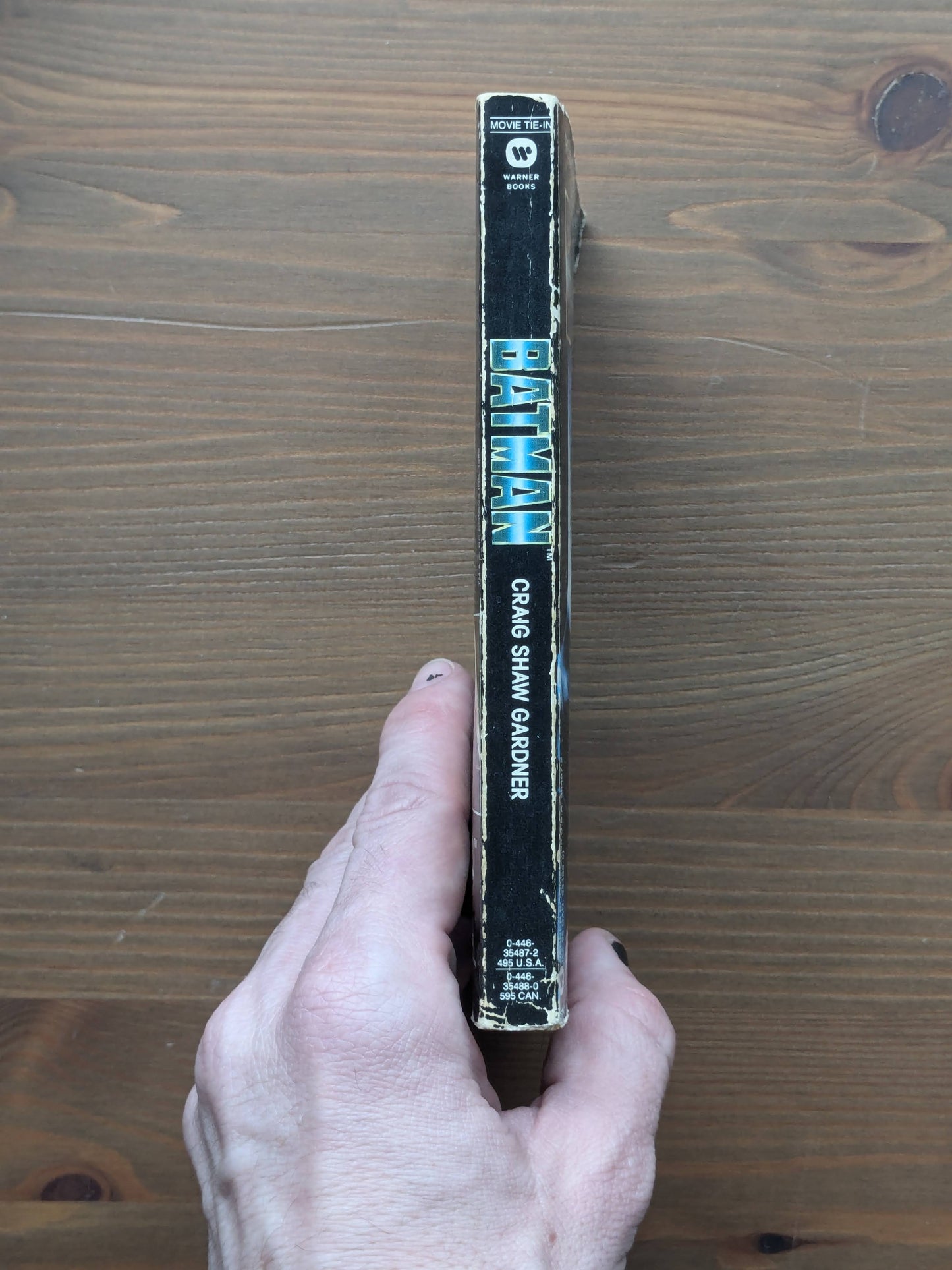 BATMAN (1989 Paperback) Screenplay Novelization by Craig Shaw Gardiner