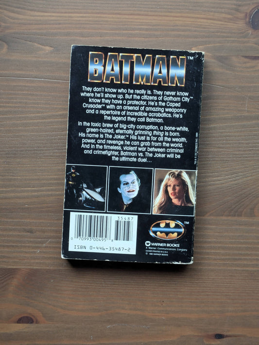 BATMAN (1989 Paperback) Screenplay Novelization by Craig Shaw Gardiner