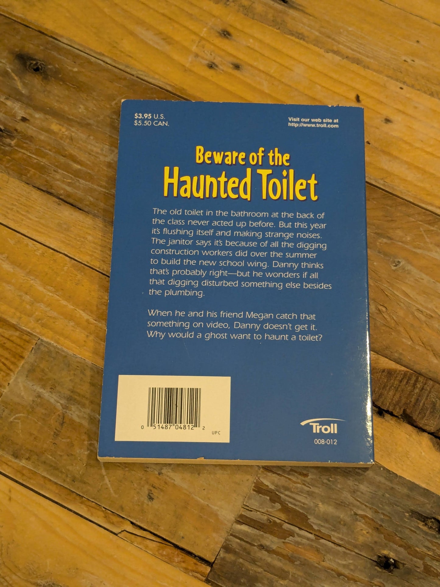 Beware of the Haunted Toilet (Vintage Paperback) by Elaine Moore