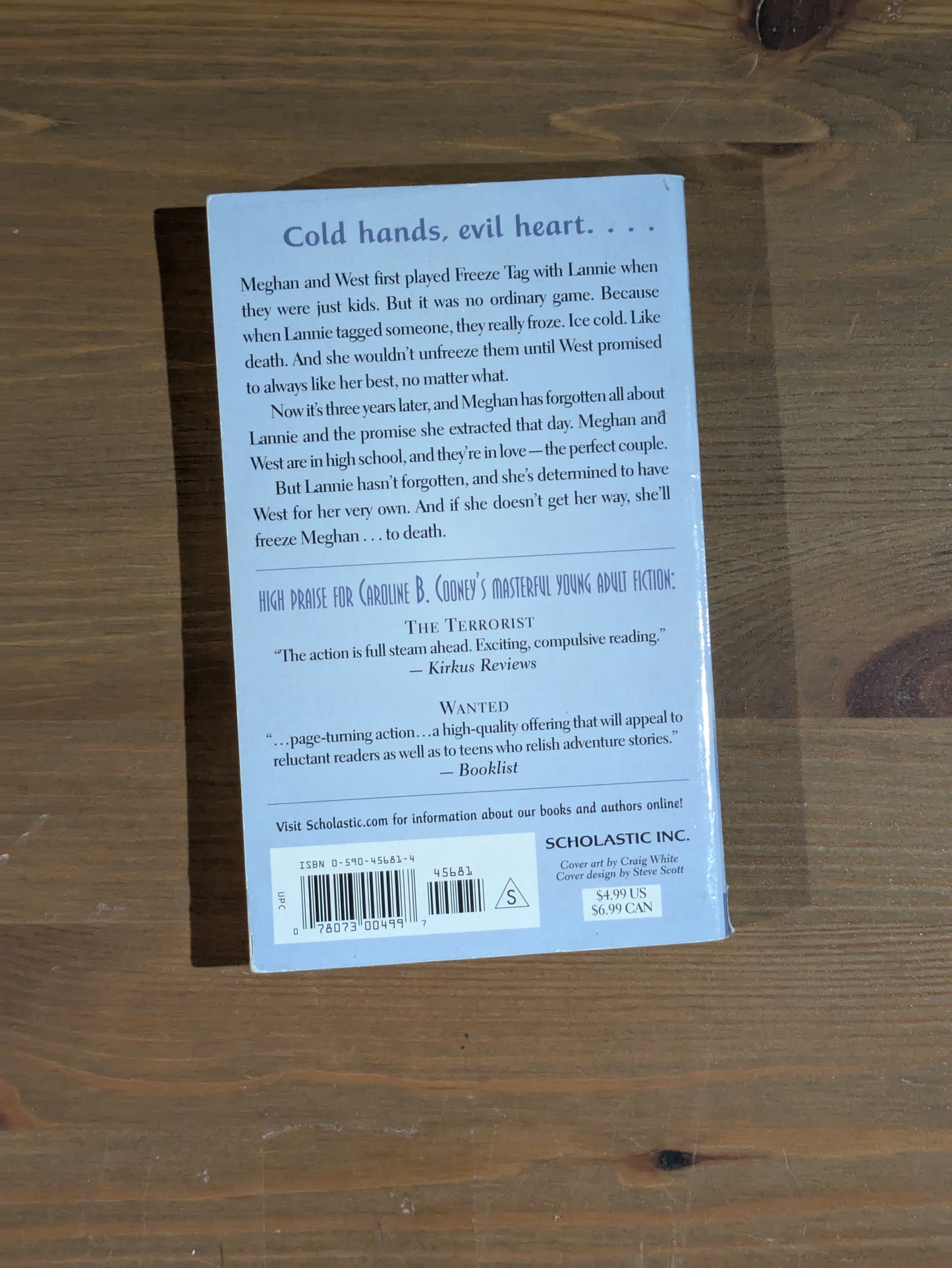 Freeze Tag (Vintage Paperback) by Caroline B. Cooney