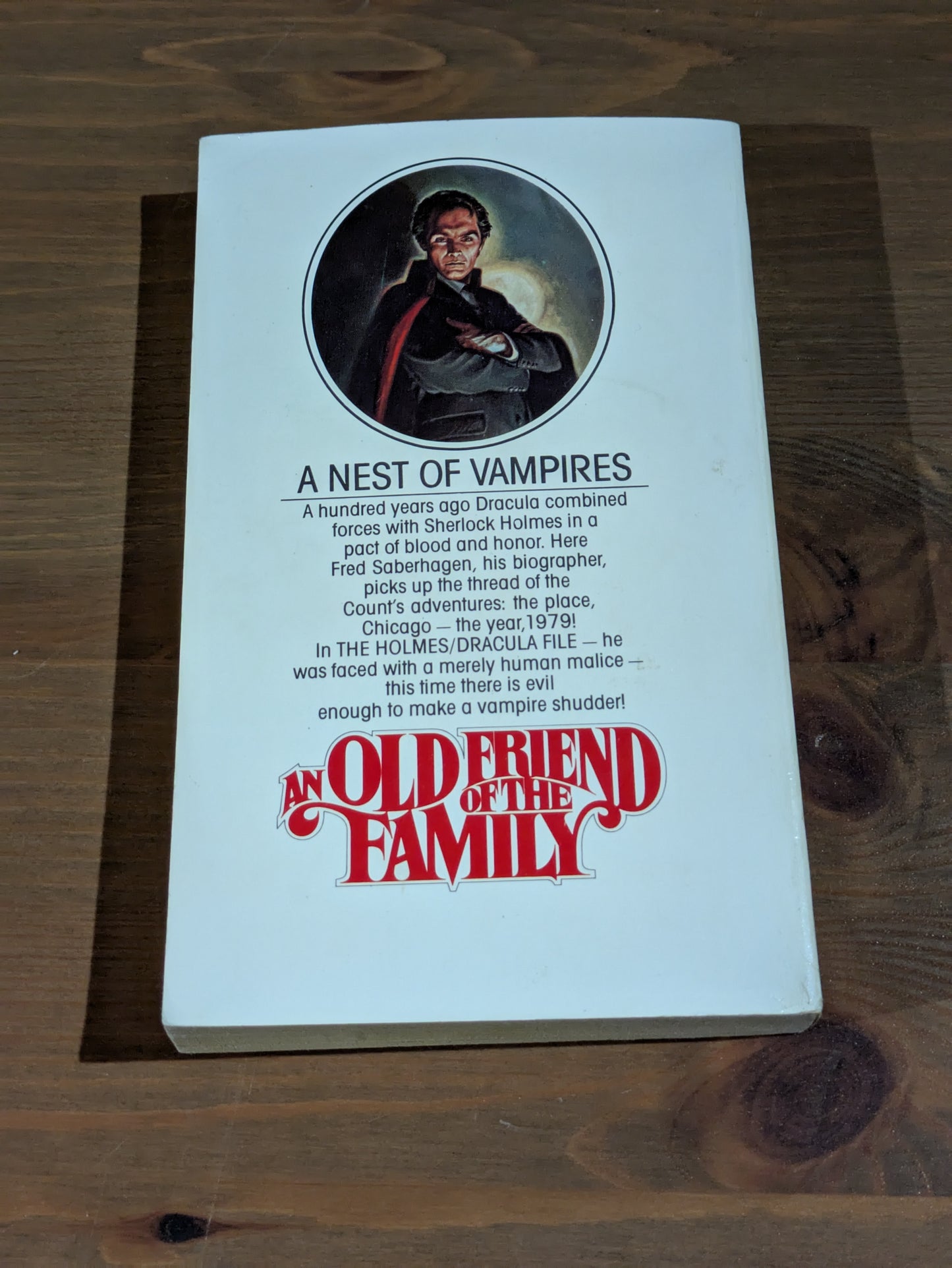 Old Friend of the Family, An (Dracula #3) by Fred Saberhagen - Vintage Paperback