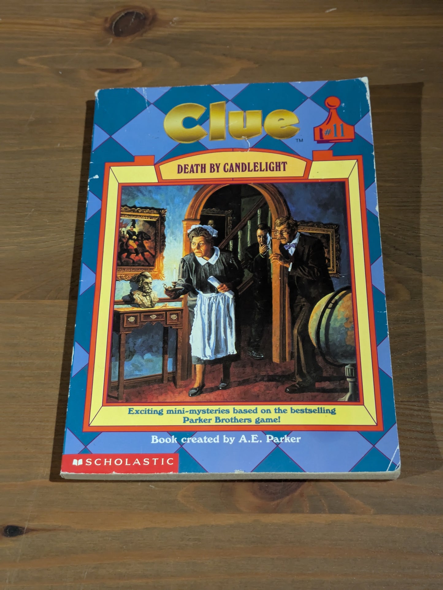 Death by Candlelight (Clue #11) by A. E. Parker