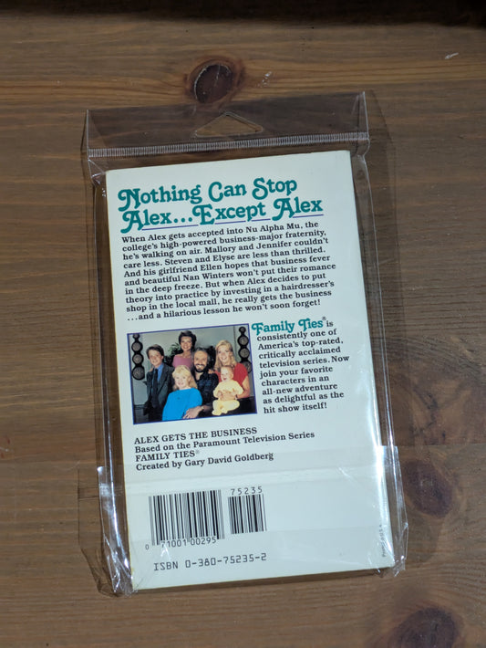 Alex Gets the Business (Family Ties) by Joe Claro - Vintage Paperback