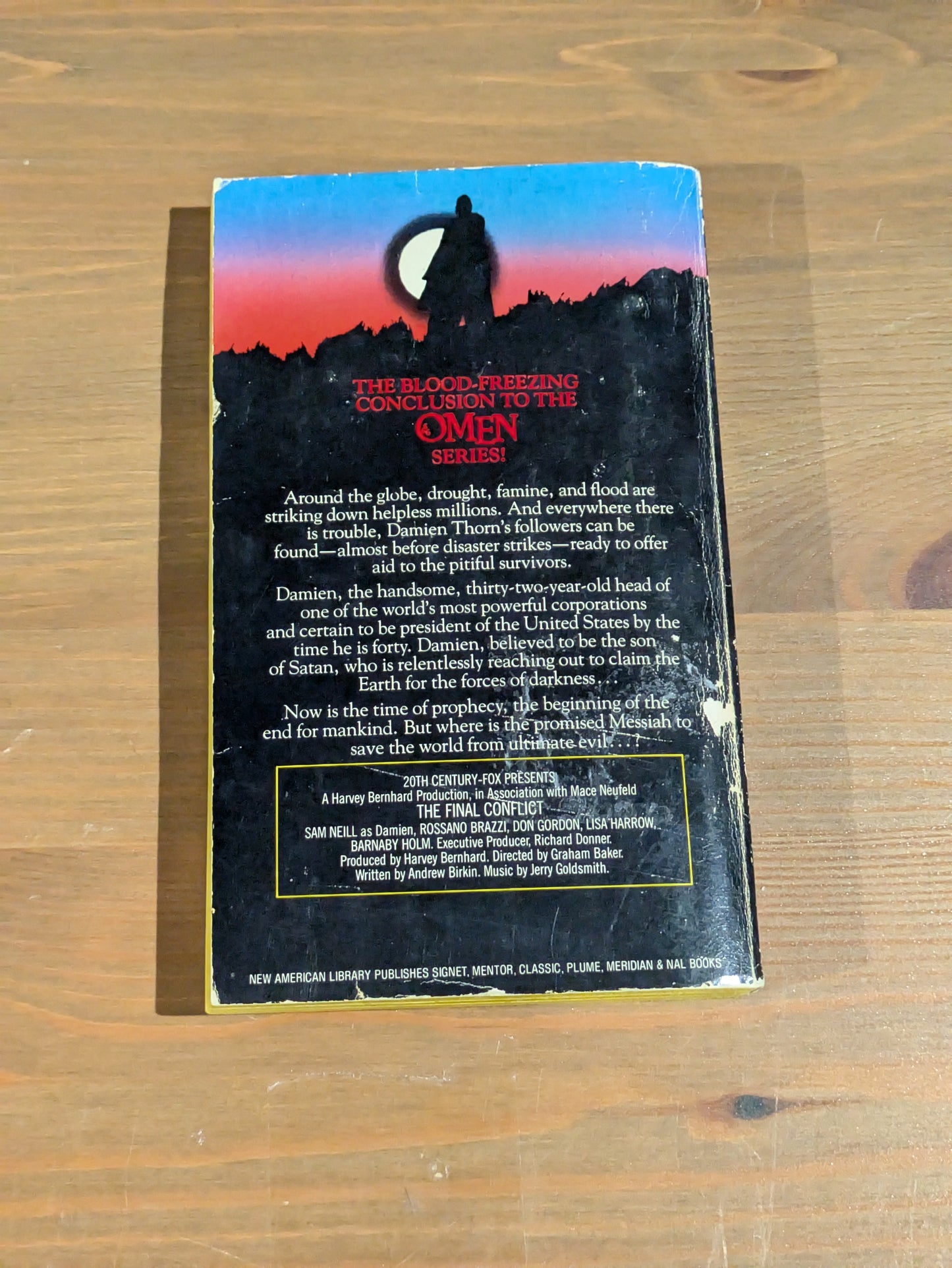 Final Conflict, The (Omen #3) by Gordon McGill - Vintage Paperback