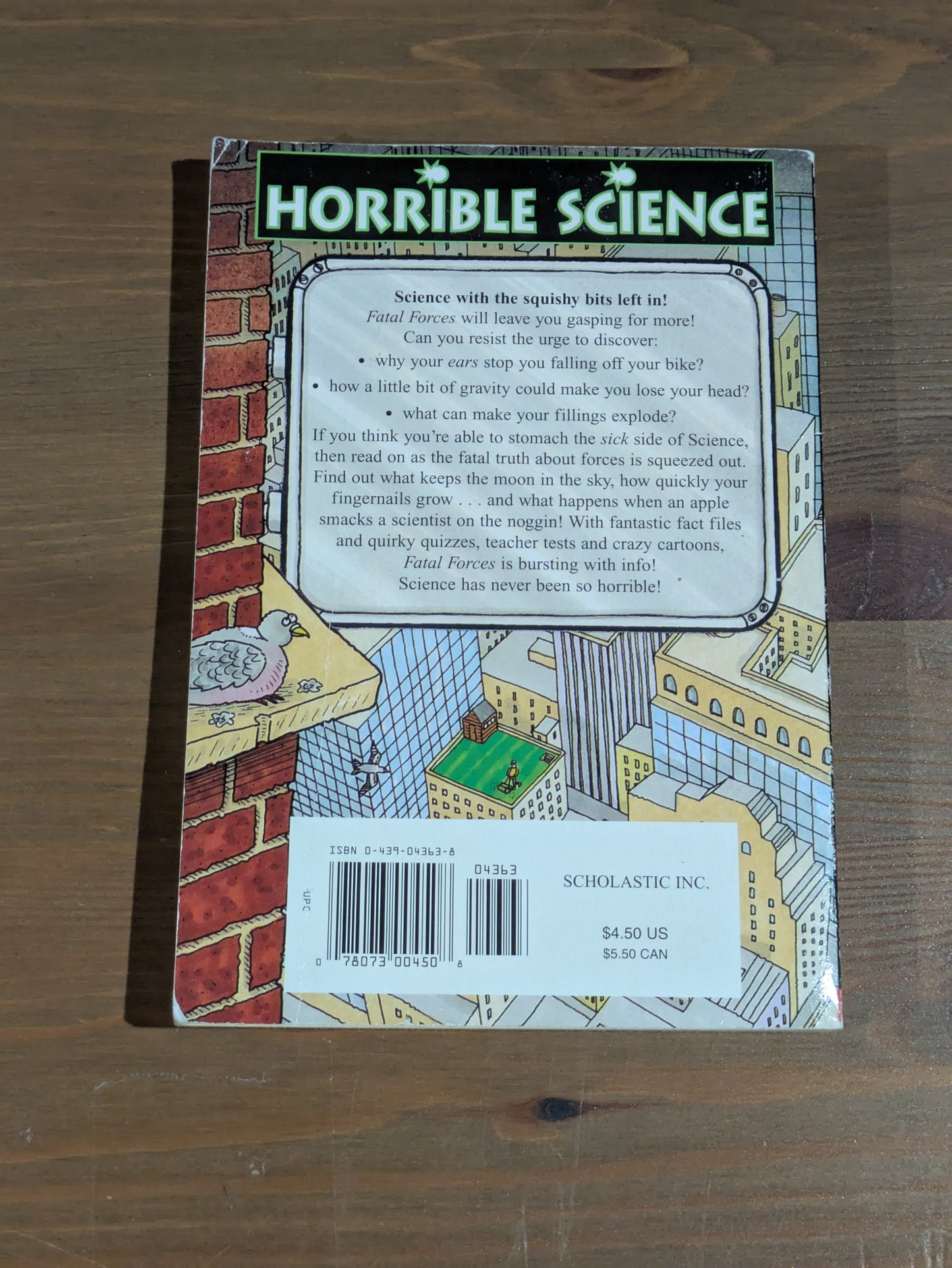Horrible Science: Fatal Forces (Vintage Paperback) by Nick Arnold