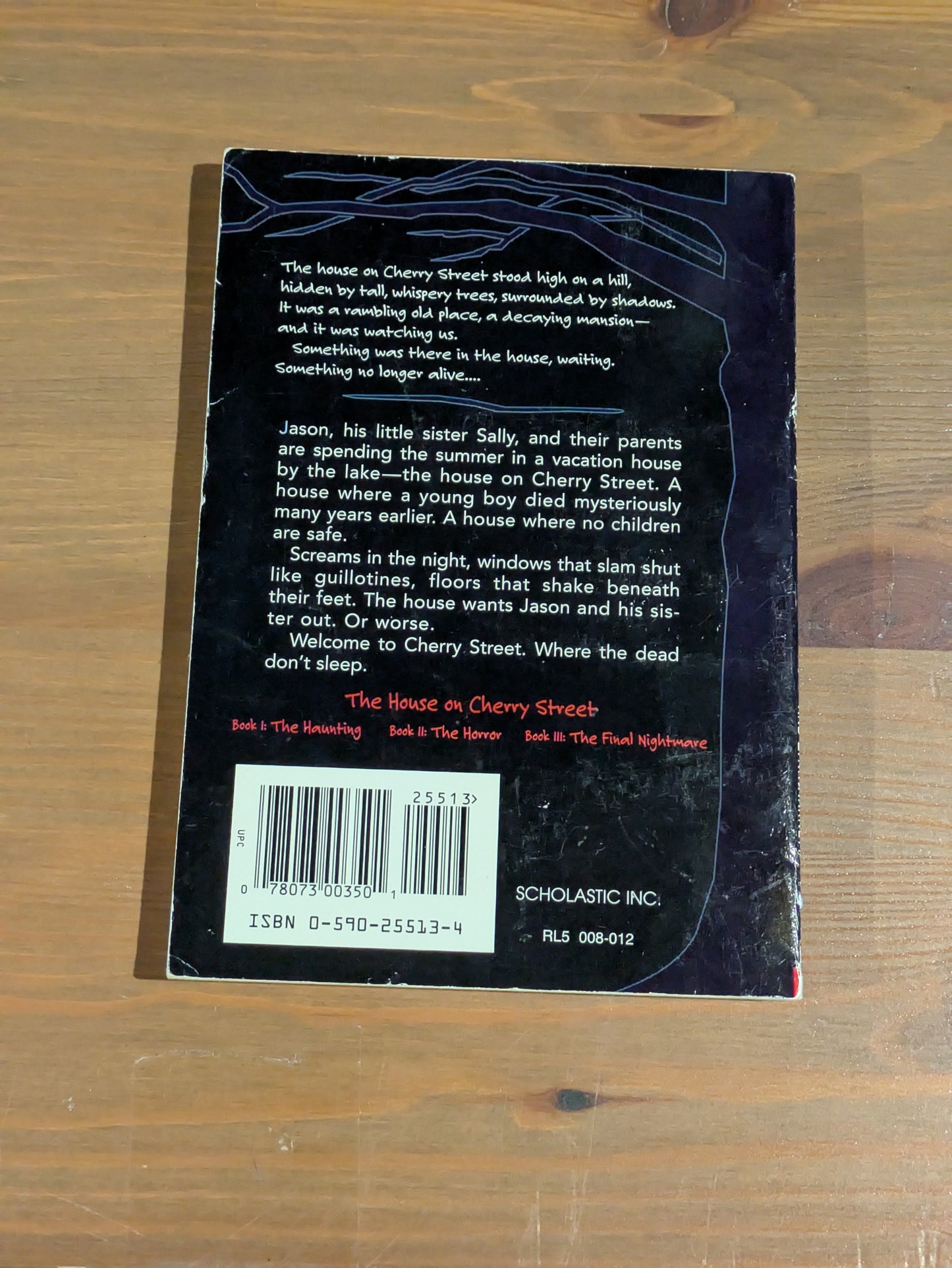 Haunting, The (House on Cherry Street #1) by W.R. Philbrick, Lynn Harnett - Vintage Paperback