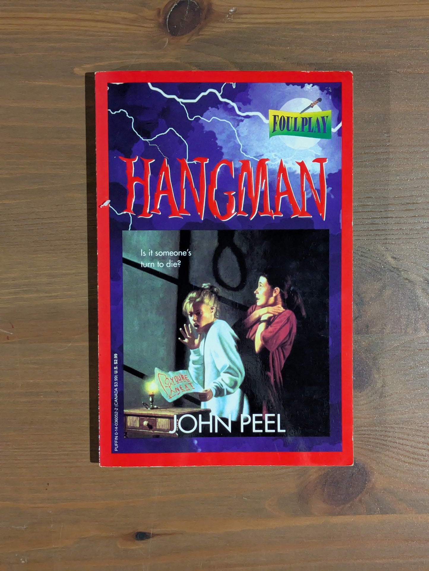 Hangman (Foul Play) by John Peel - Vintage Paperback