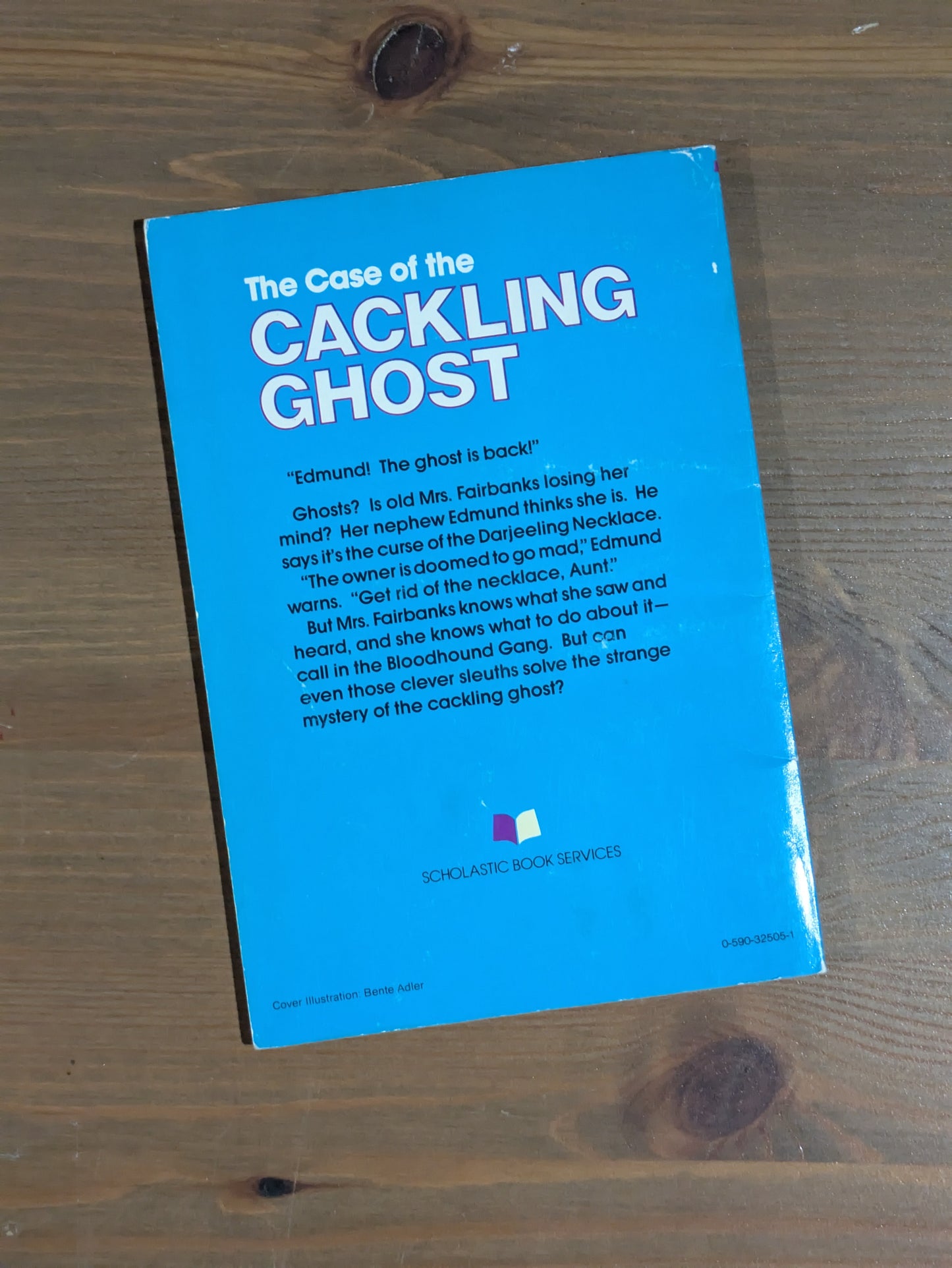 Case of the Cackling Ghost, The (Bloodhound Gang) by Sid Fleischman - Vintage Paperback