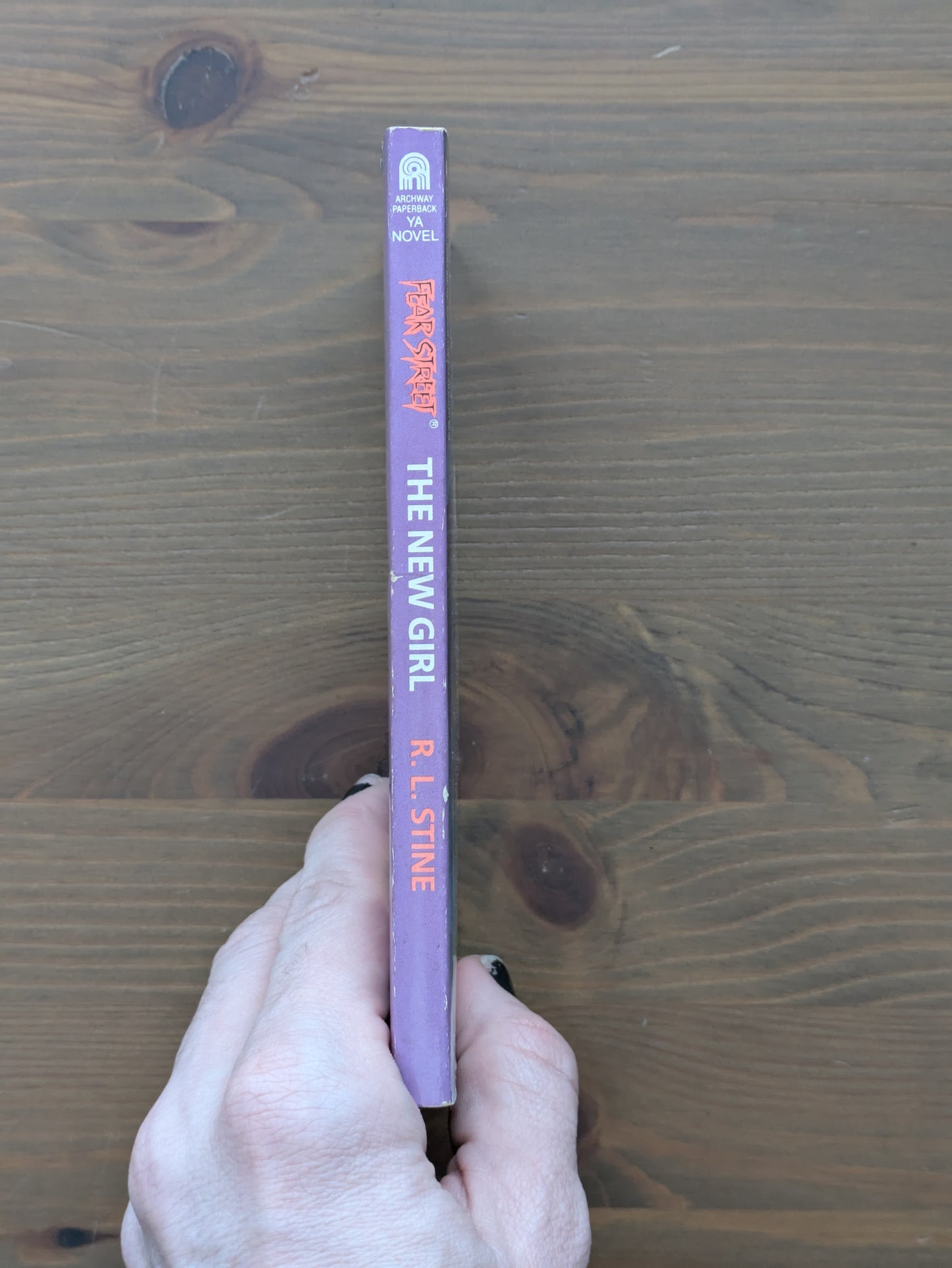 New Girl, The (Fear Street #1) by R.L. Stine - Vintage Paperback