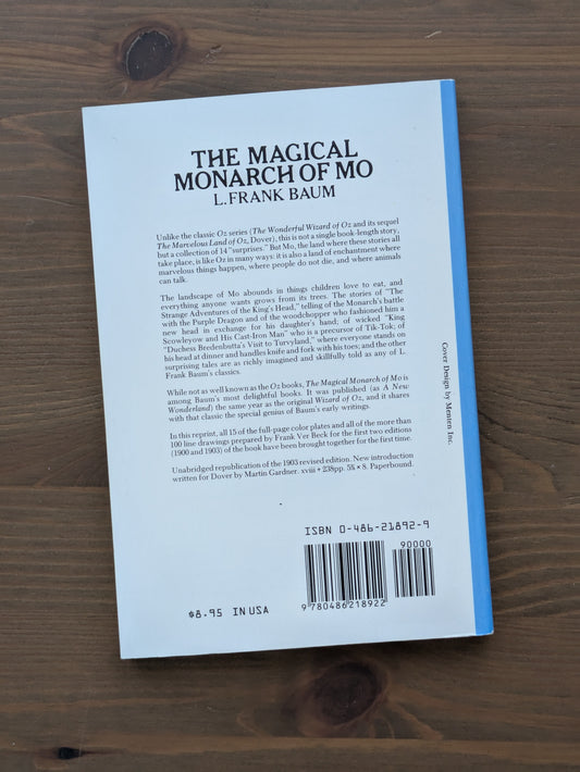 Magical Monarch of Mo, The (Vintage Paperback) by L. Frank Baum