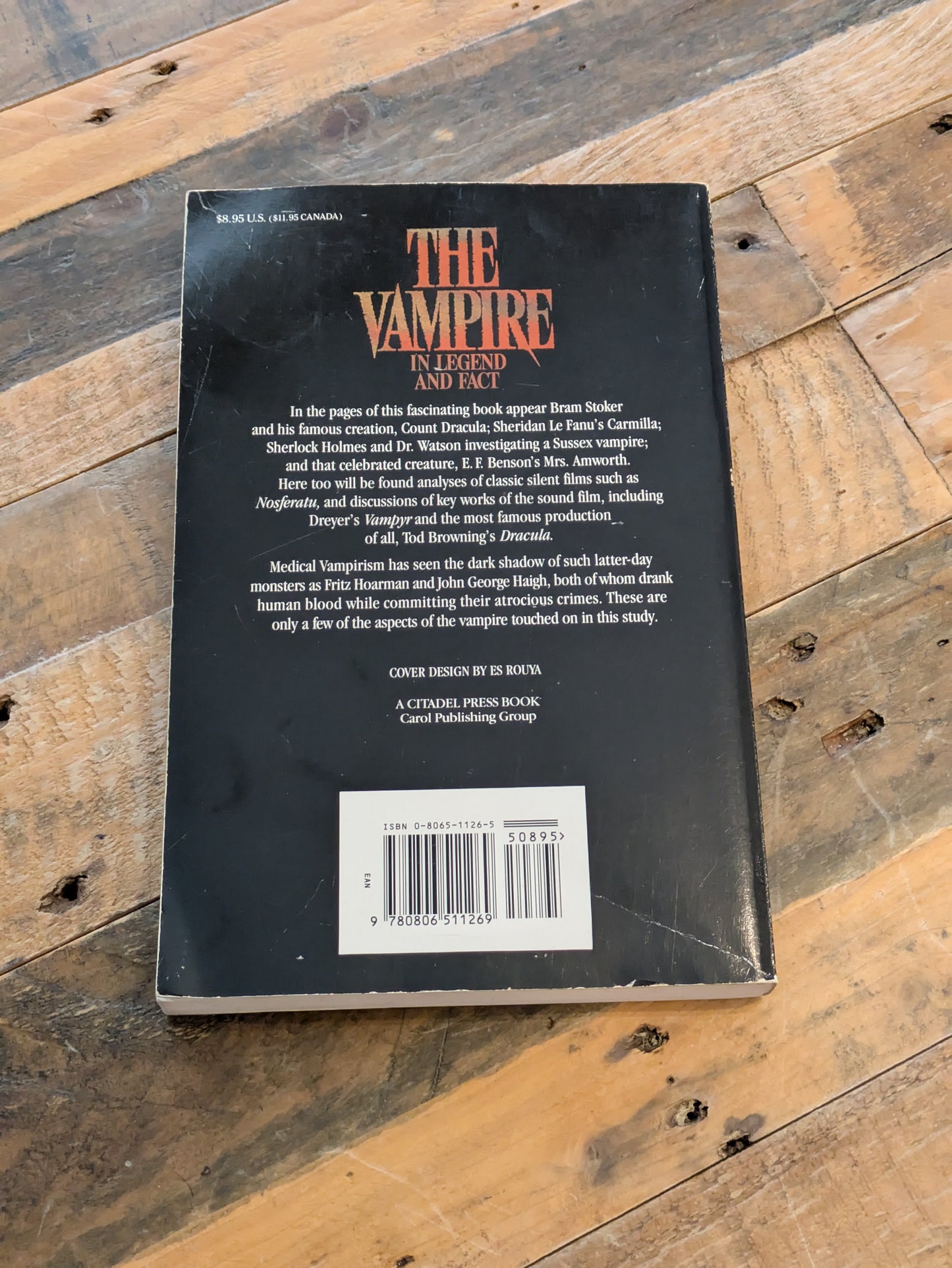 Vampire In Legend and Fact, The (Vintage Paperback) by Basil Copper