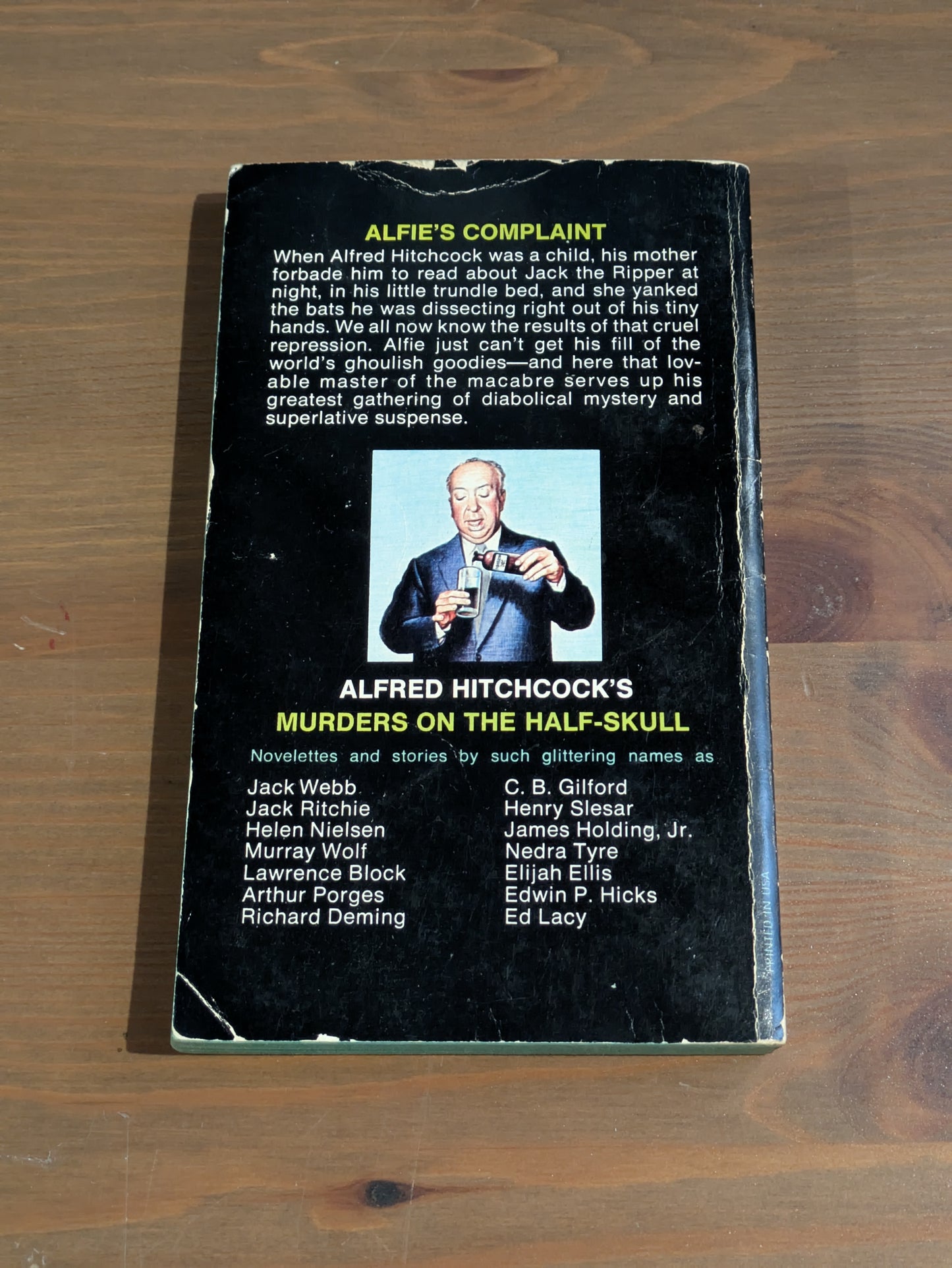 Murders on the Half-Skull (Alfred Hitchcock Presents) Vintage Paperback Anthology