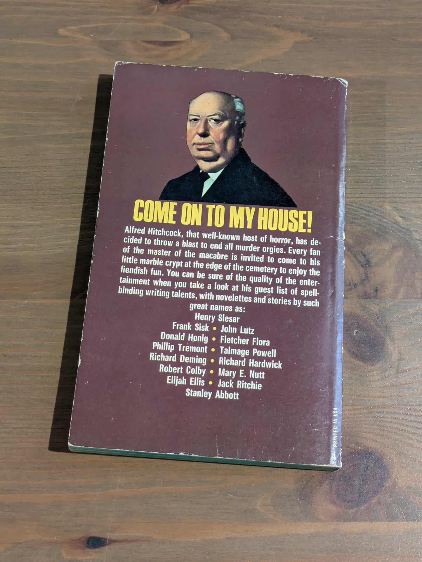 Happy Deathday! (Alfred Hitchcock Presents) Vintage Paperback Anthology
