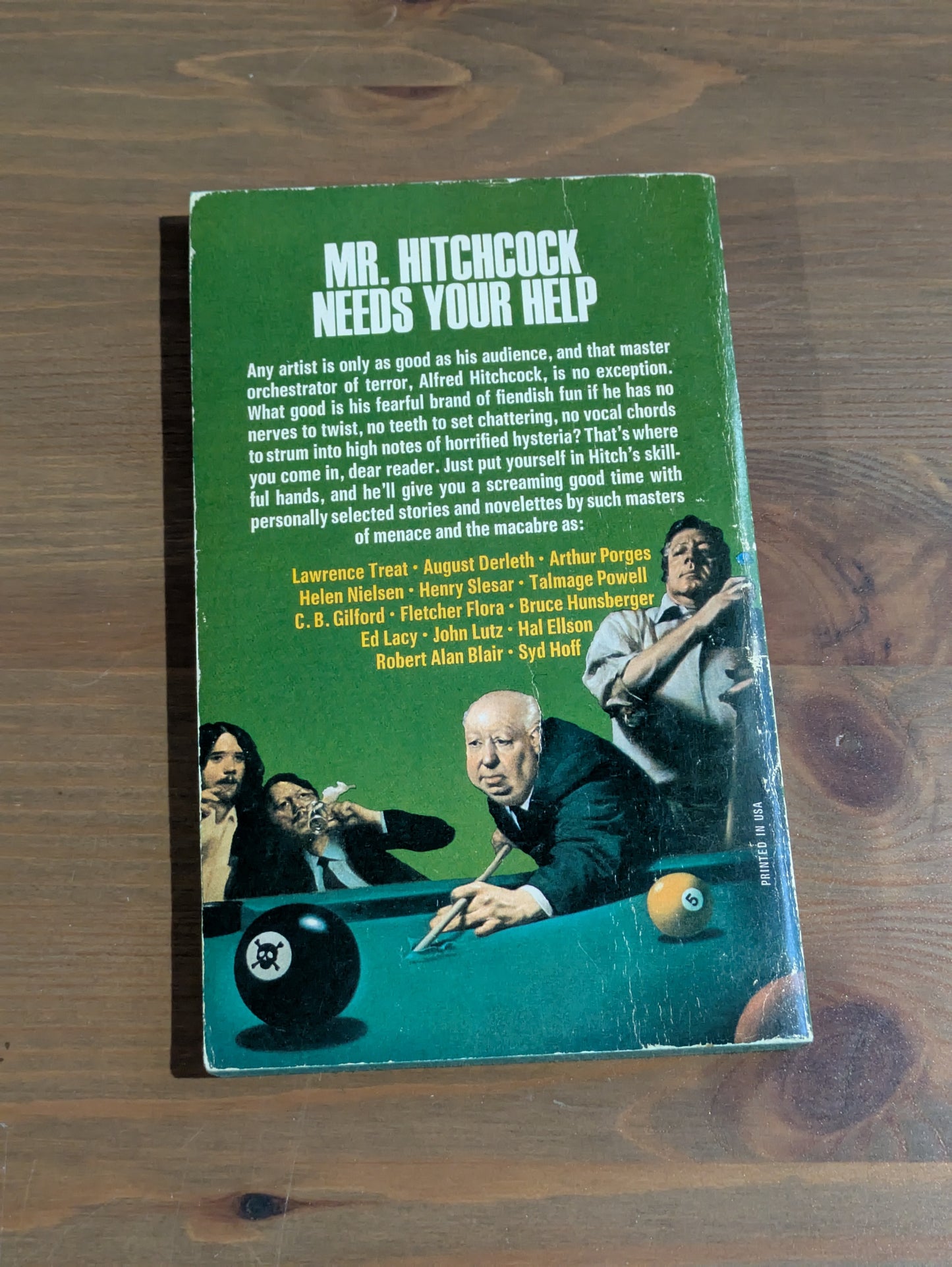 Behind the Death Ball (Alfred Hitchcock Presents) Vintage Paperback Anthology