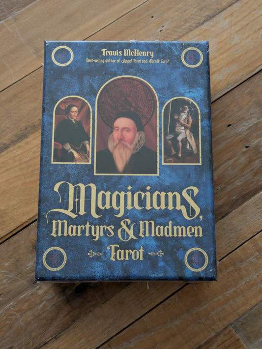 Magicians, Martyrs and Madmen Tarot (New, Sealed Deck) by Travis McHenry