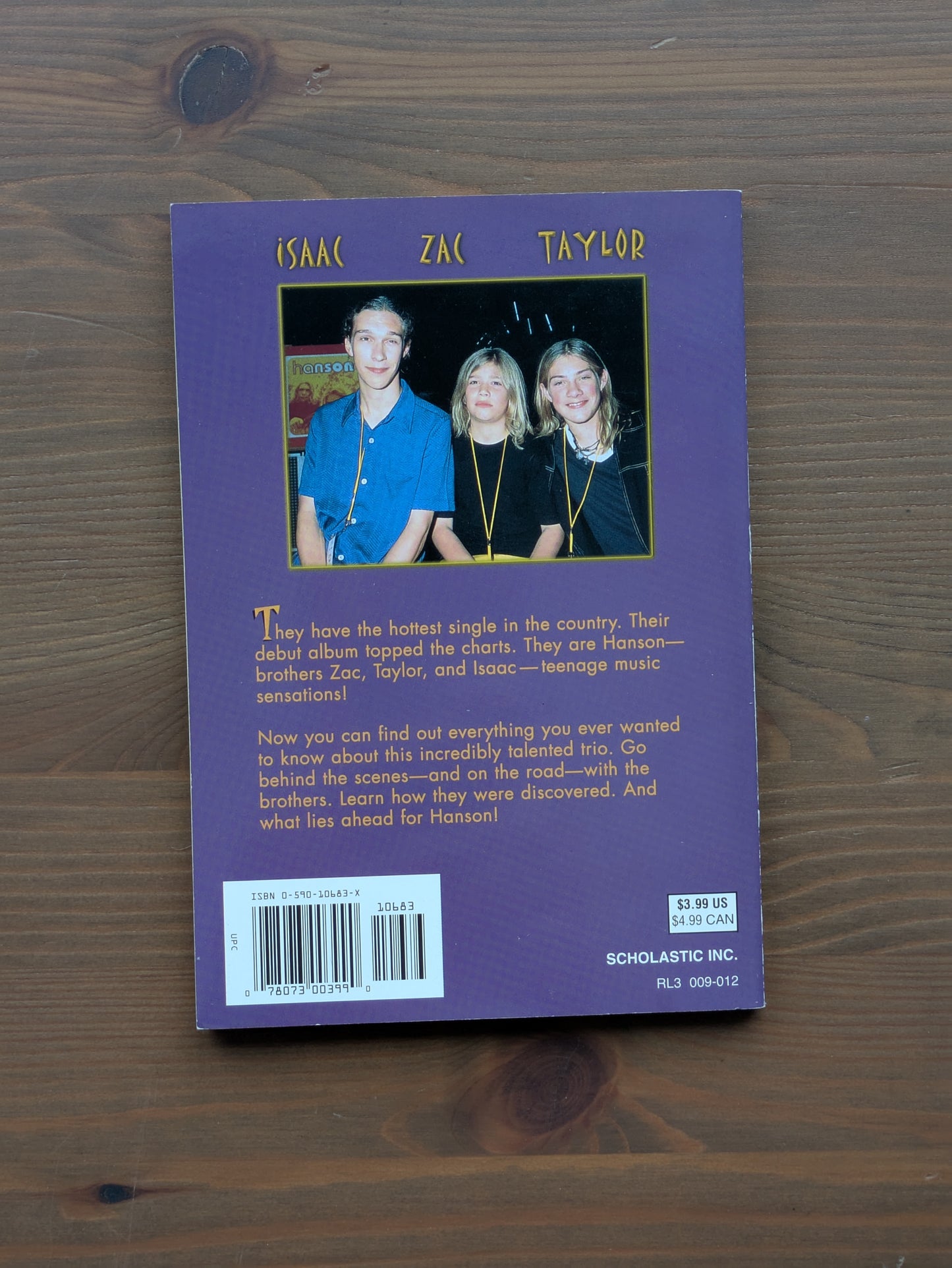 Hanson: An Unauthorized Biography (Vintage Paperback) by Marie T. Morreale