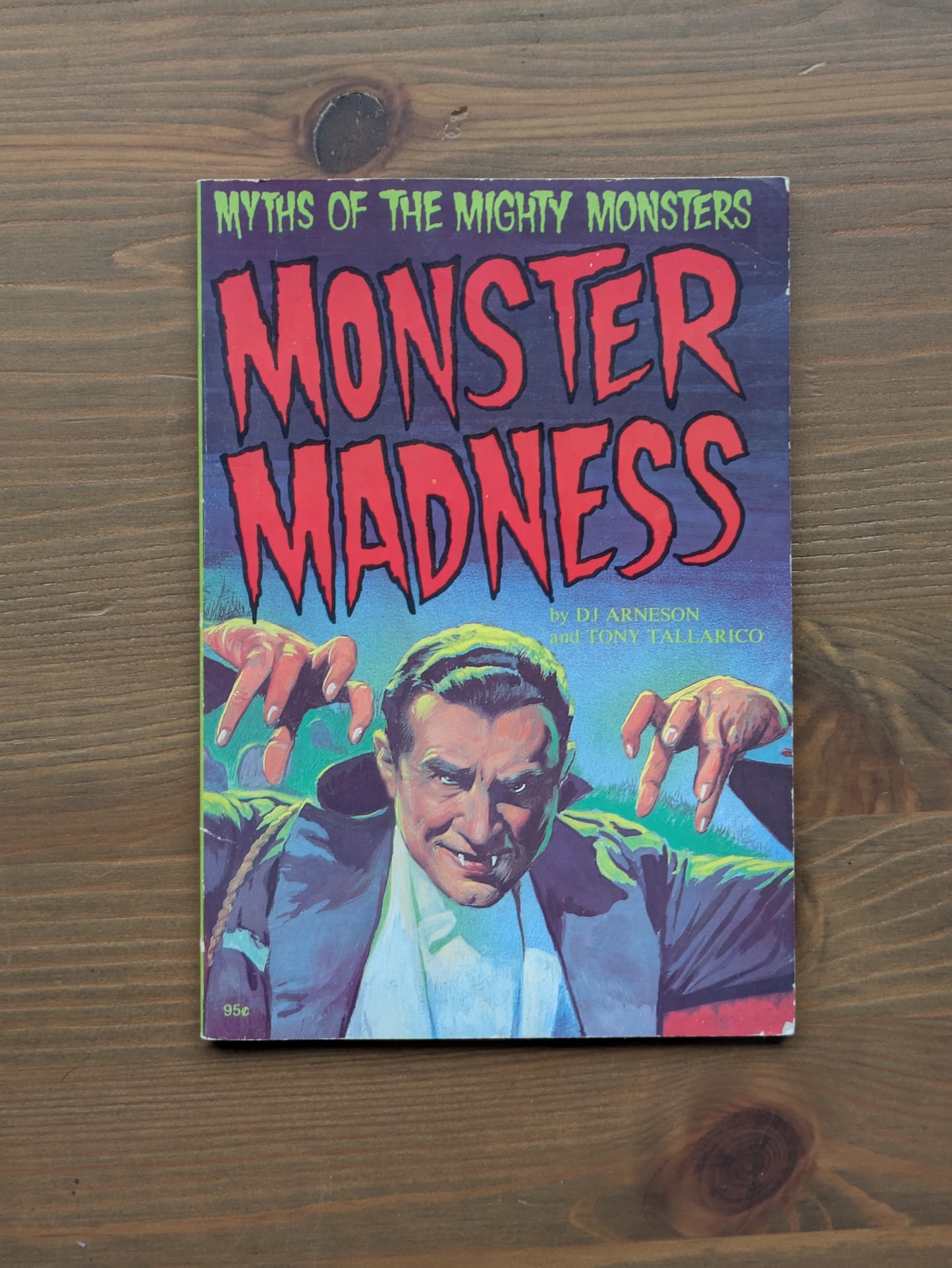 Monster Madness: Myths of the Mighty Monsters (Rare Vintage Paperback)