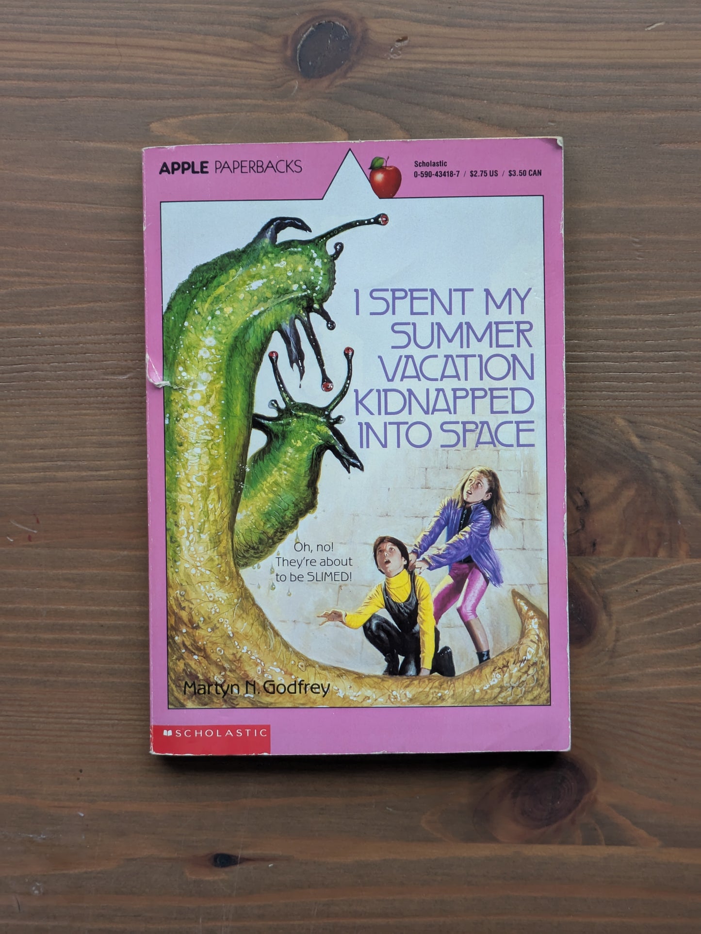 I Spent My Summer Vacation Kidnapped Into Space (Vintage Paperback) by Martyn Godfrey