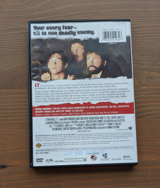 Stephen King's IT (Vintage DVD)