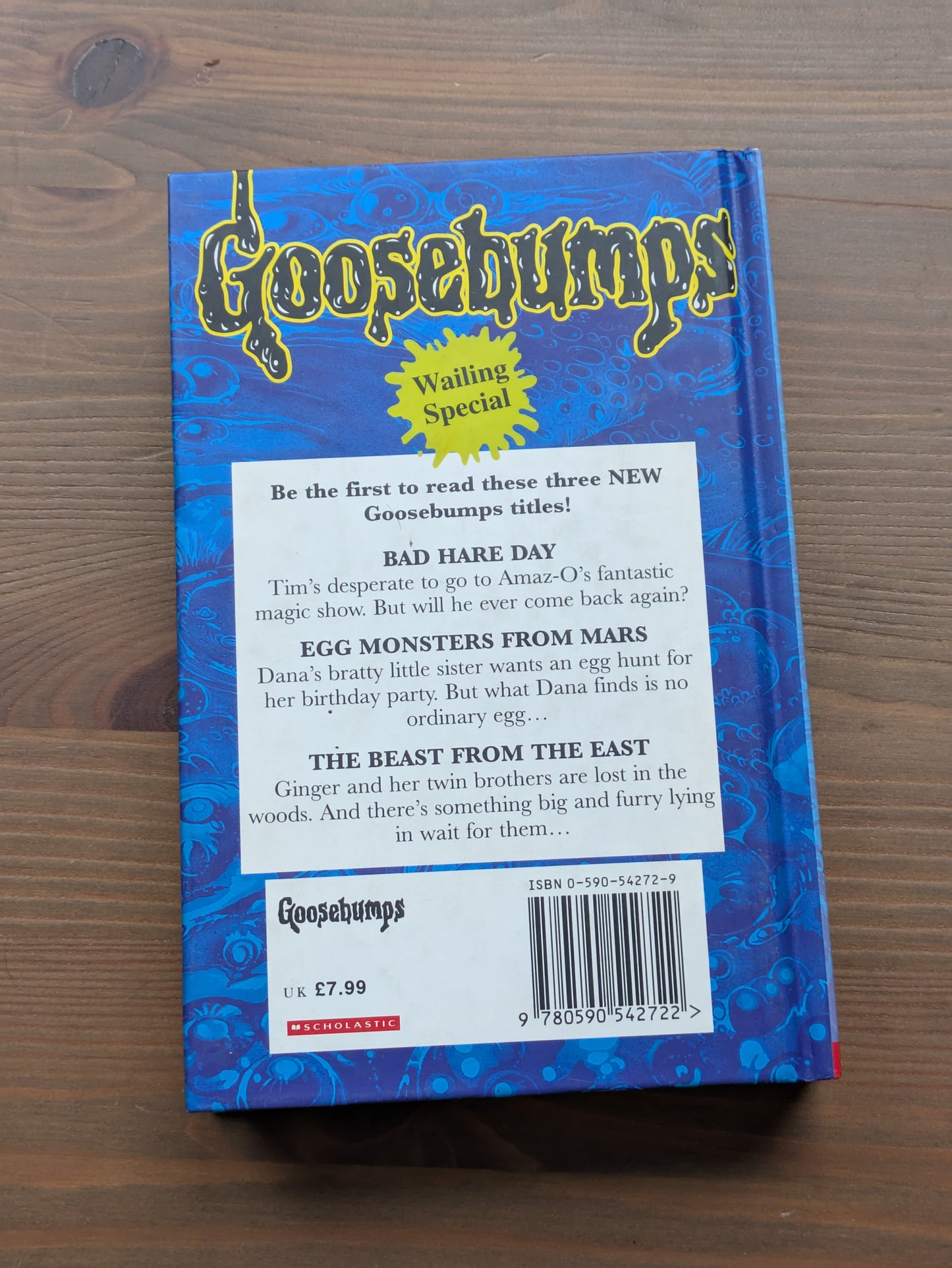 Wailing Special (Goosebumps Vintage Hardcover) by R.L. Stine